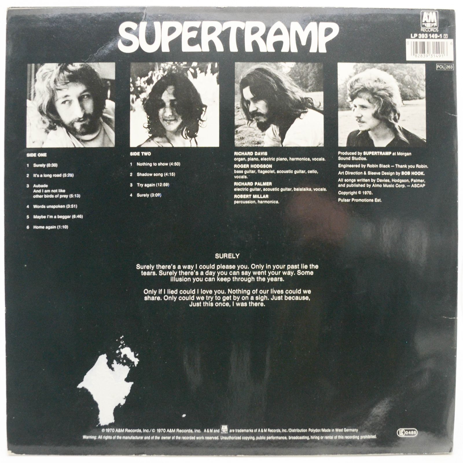 Supertramp — Supertramp, 1970