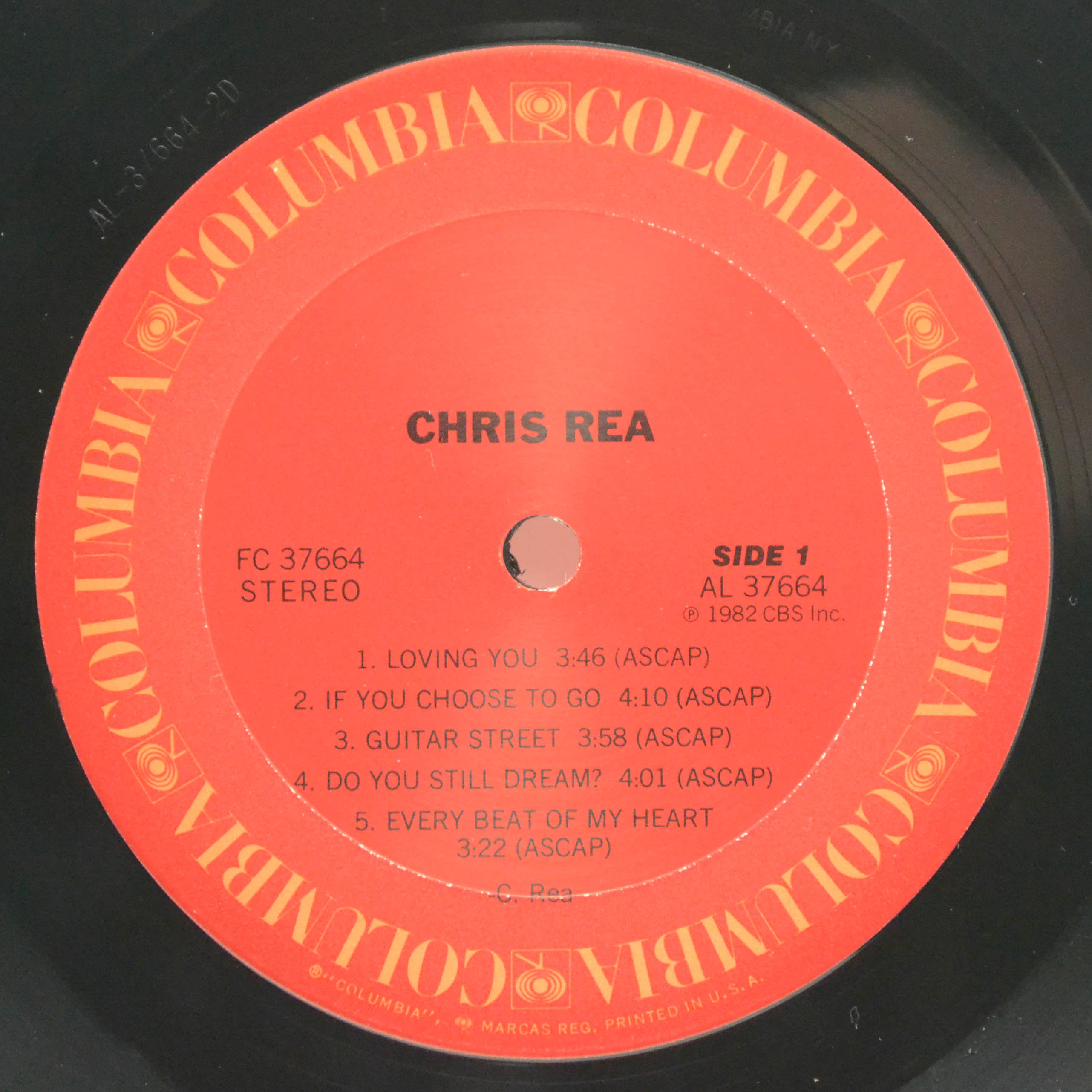 Chris Rea — Chris Rea (USA), 1981