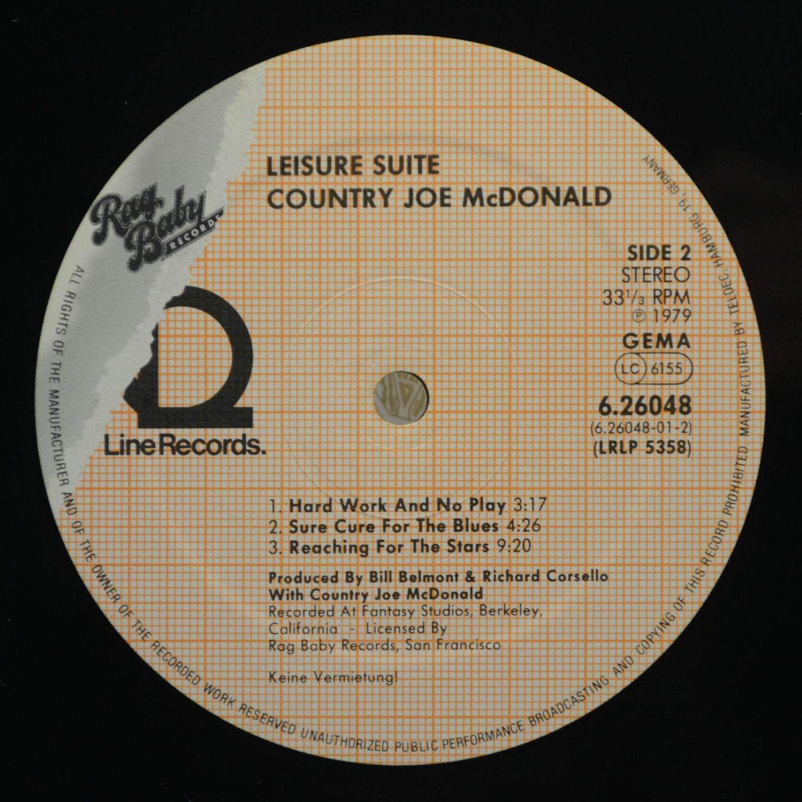 Country Joe McDonald — Leisure Suite, 1980