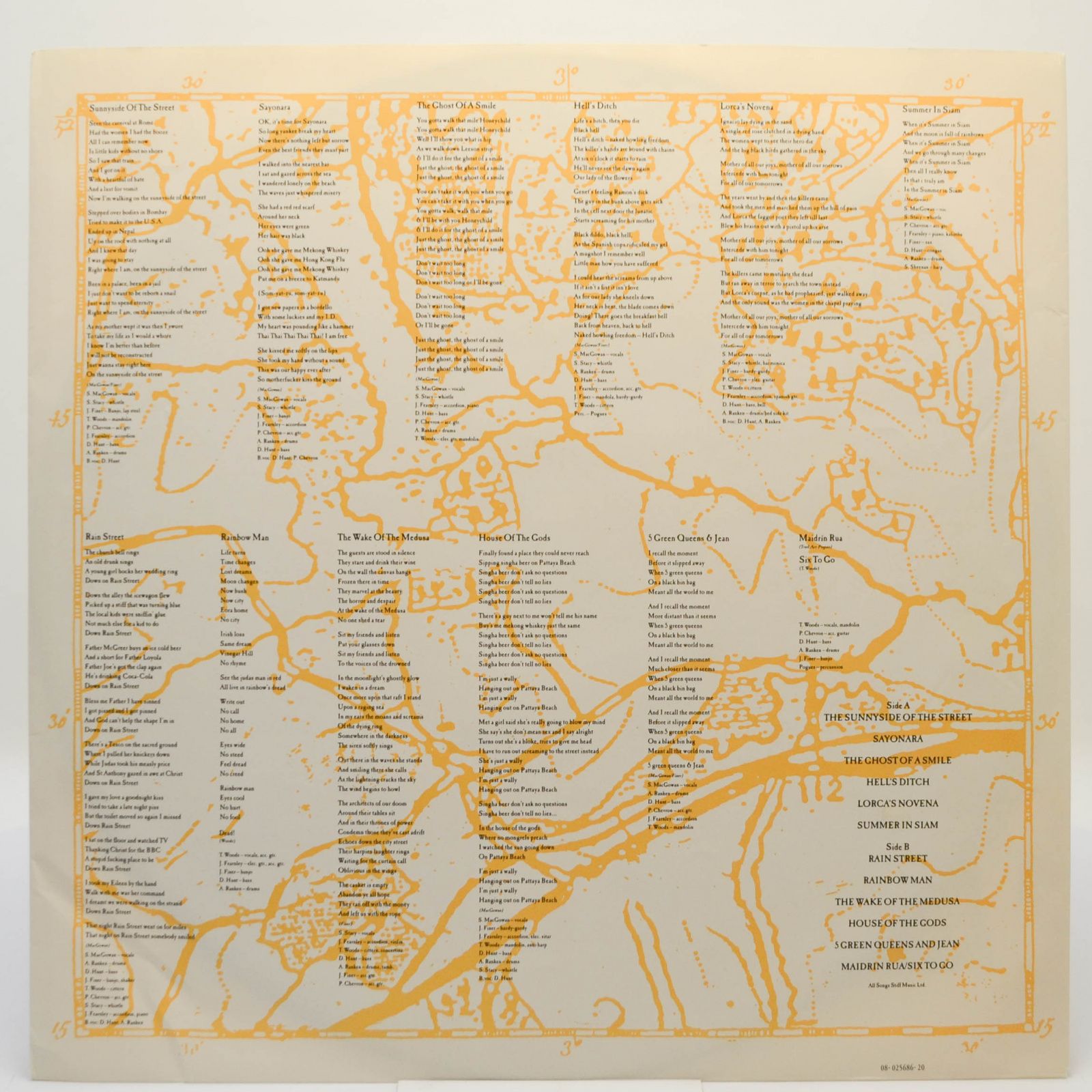 Pogues — Hell's Ditch, 1990