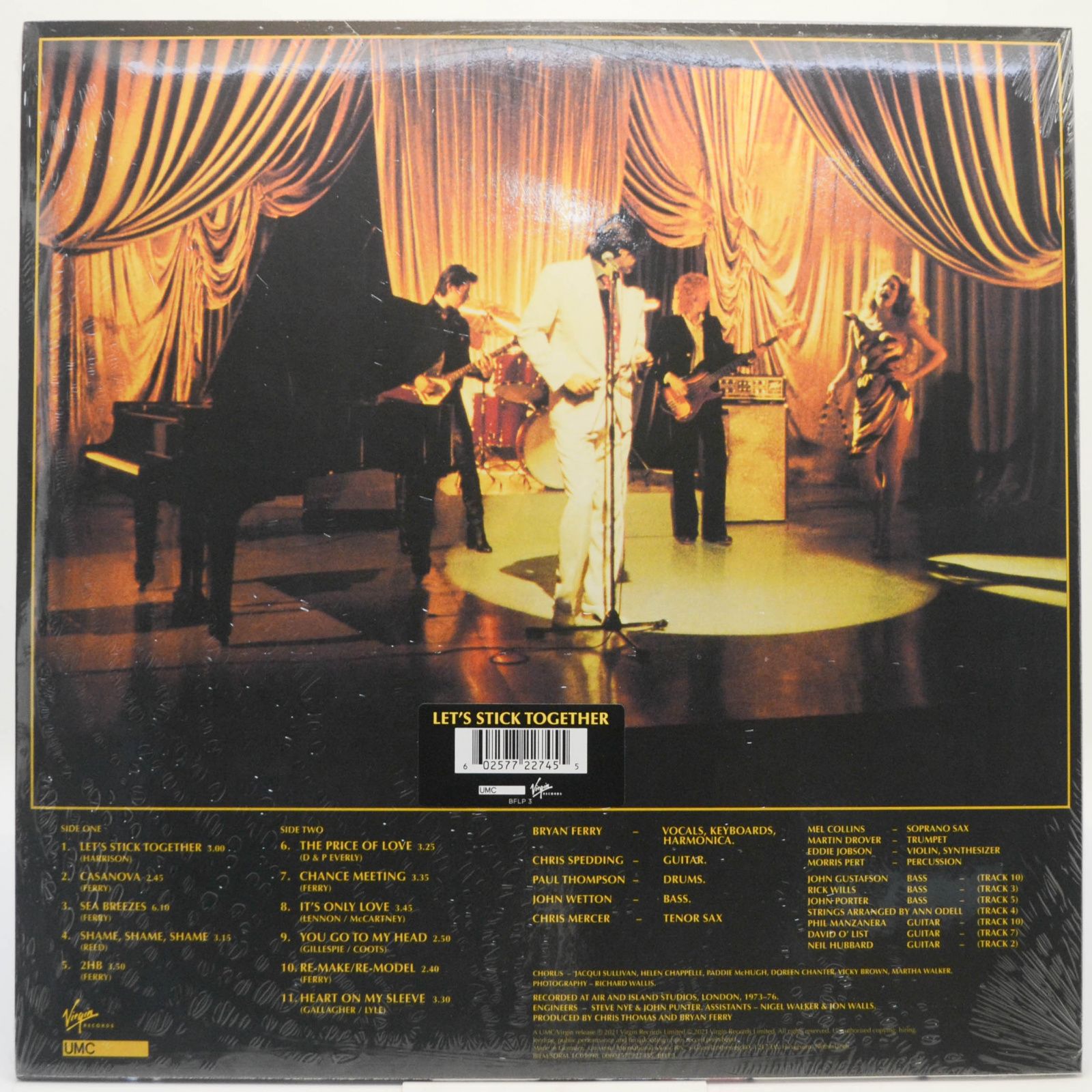 Bryan Ferry — Let's Stick Together, 1976