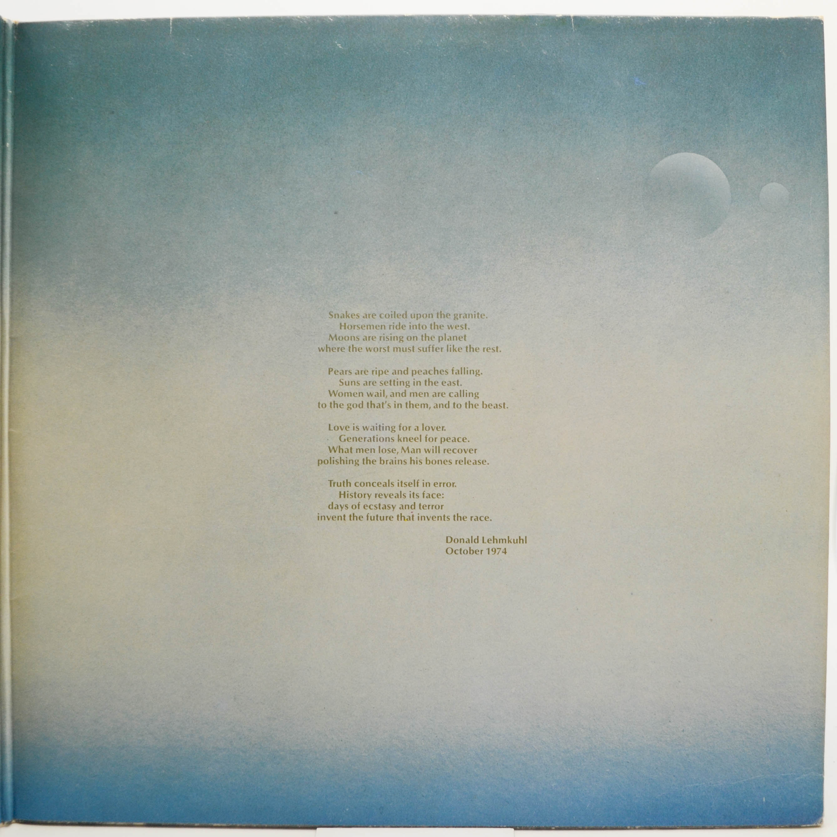 Yes — Relayer, 1974