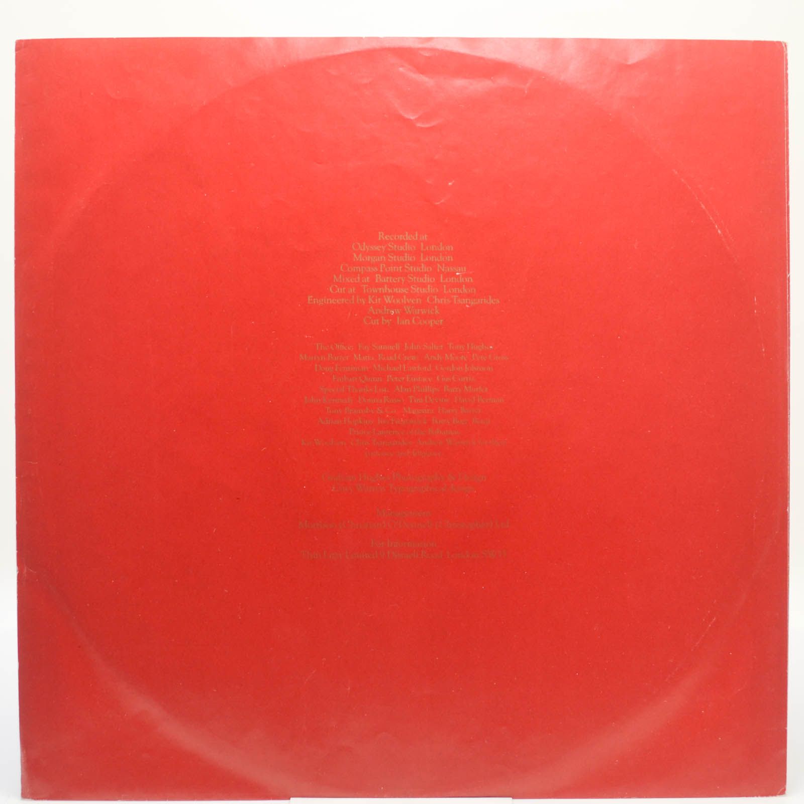 Thin Lizzy — Renegade (1-st, UK), 1981