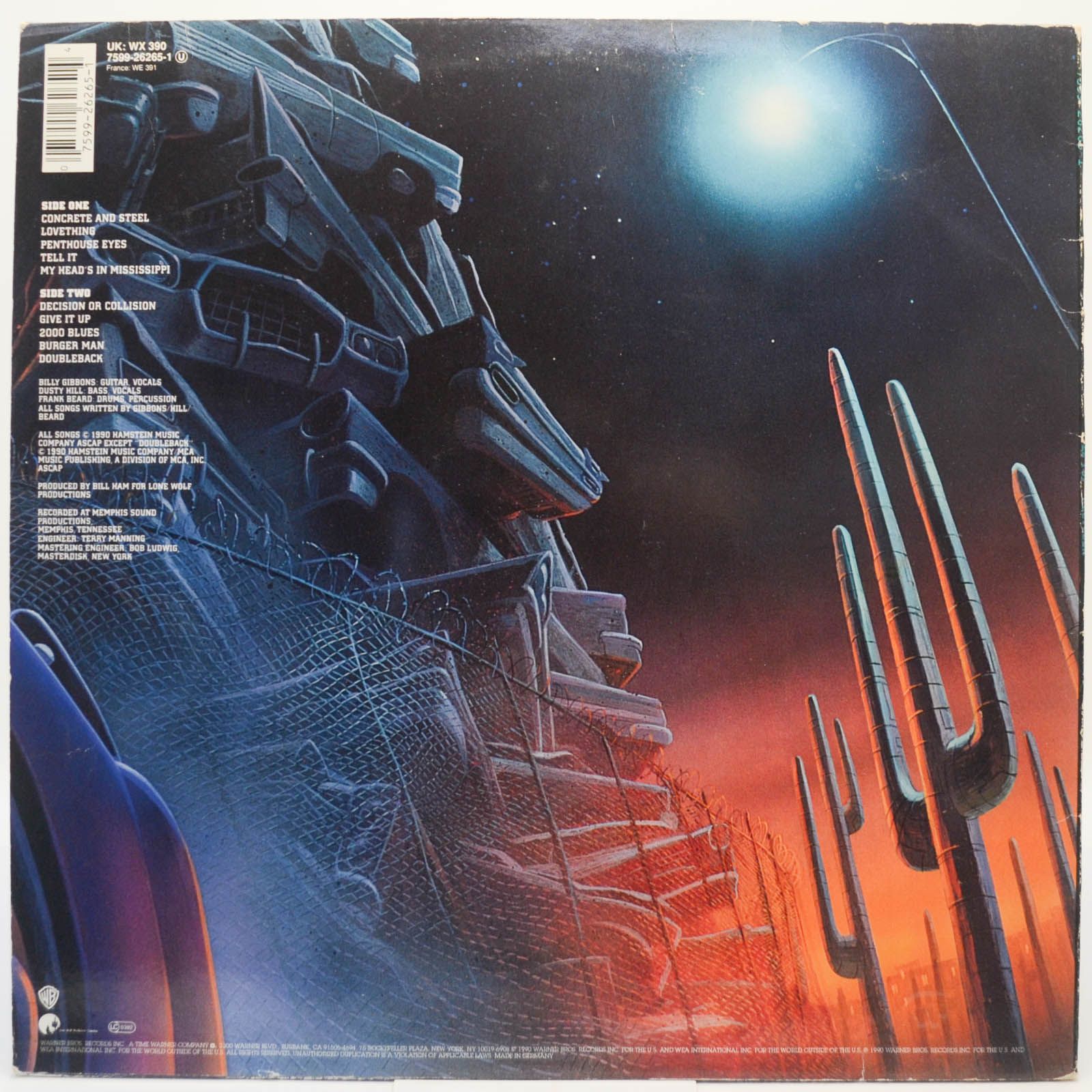 ZZ Top — Recycler, 1990