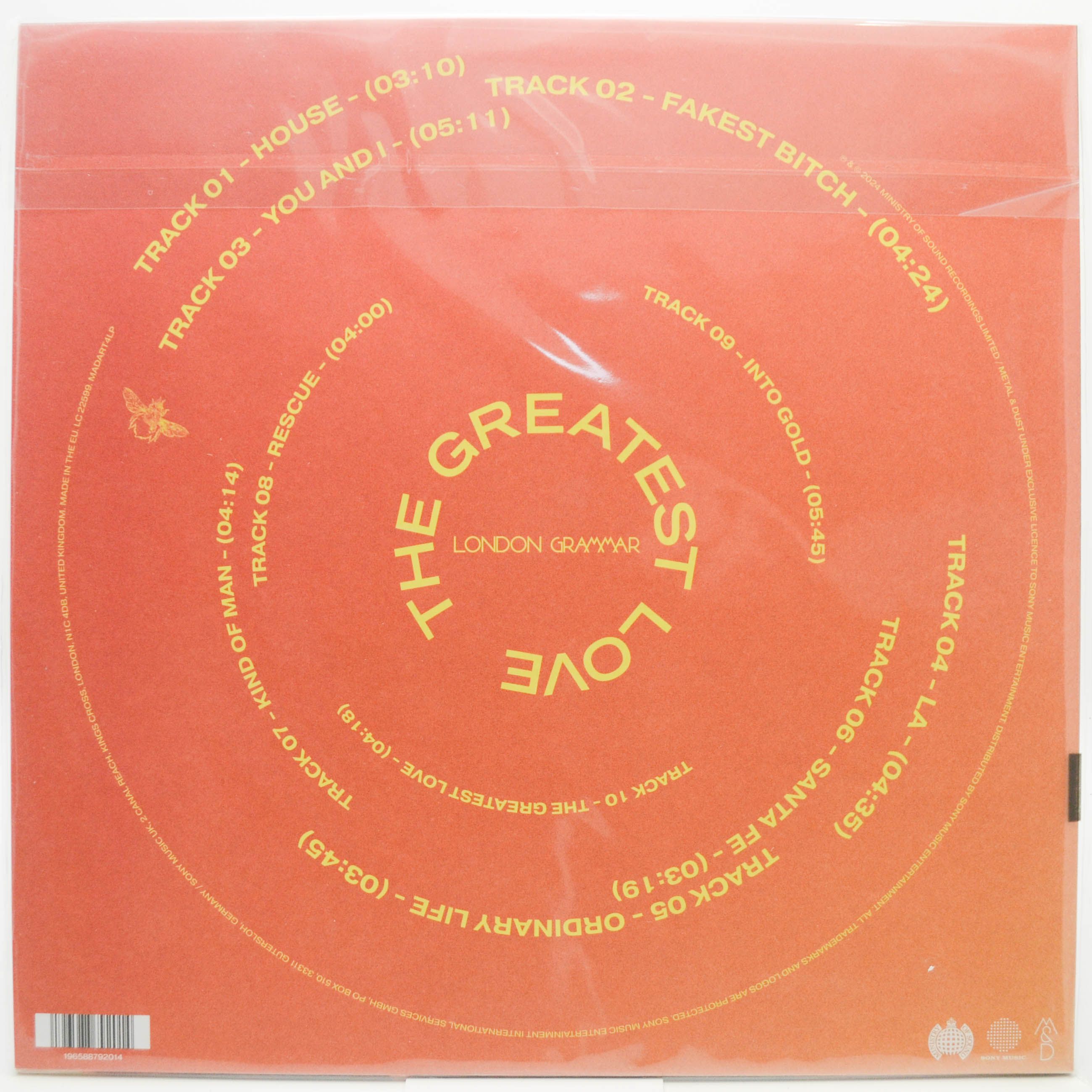 London Grammar — The Greatest Love, 2024