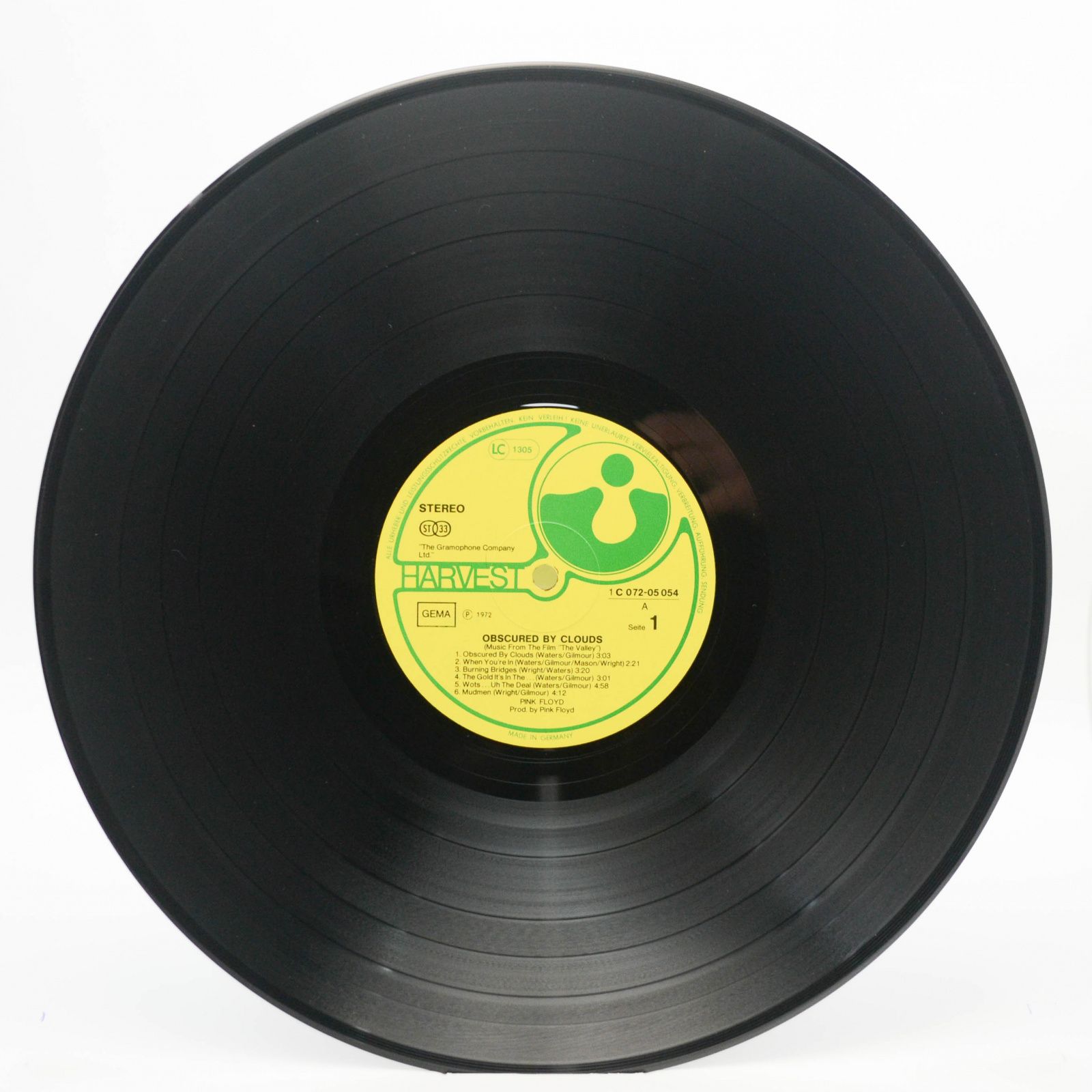 Pink Floyd — Obscured By Clouds, 1972