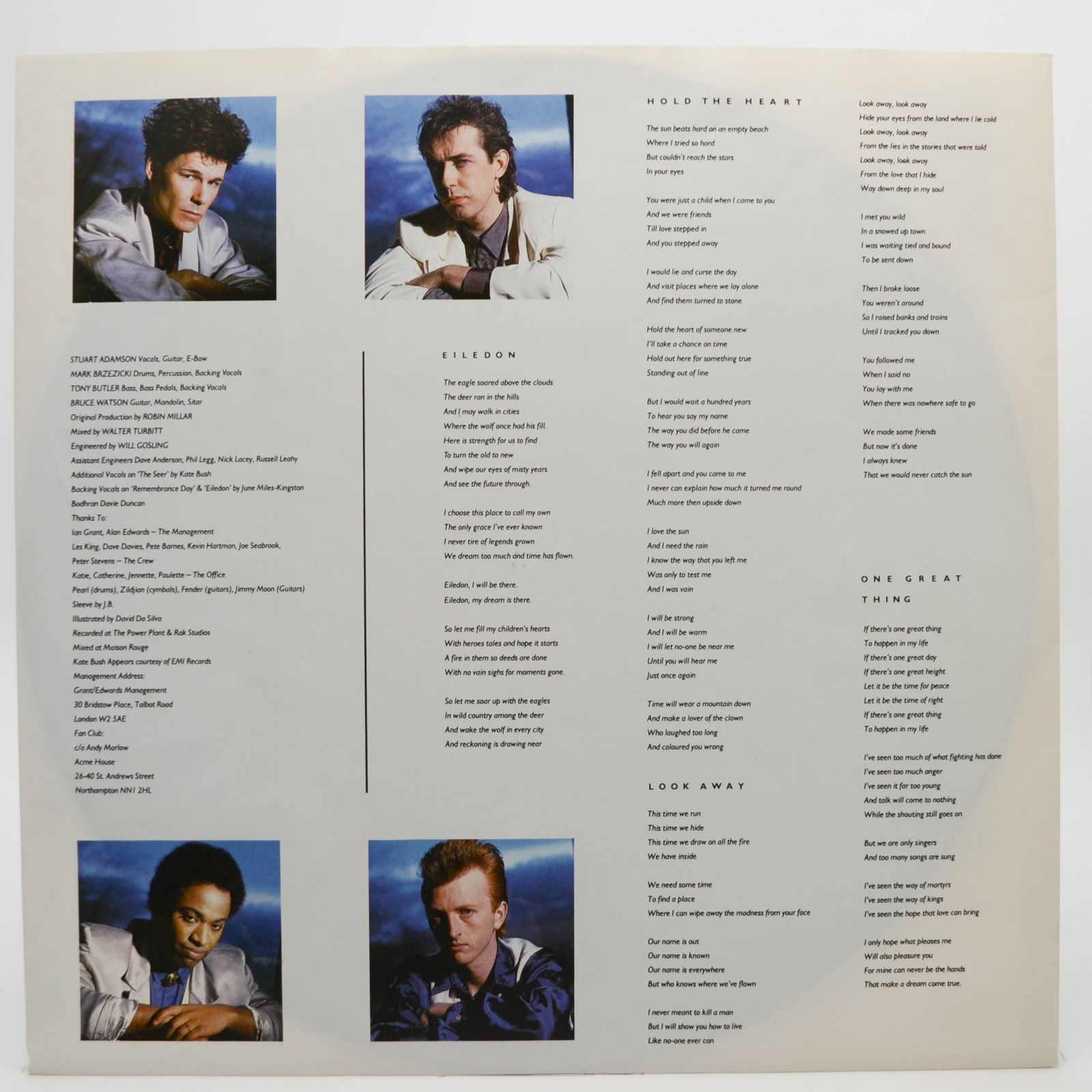 Big Country — The Seer, 1986