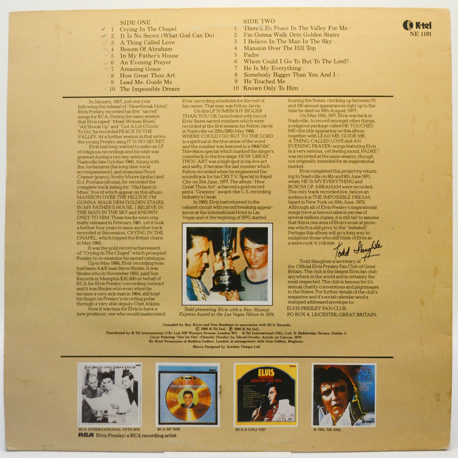 Elvis Presley — Inspirations, 1980