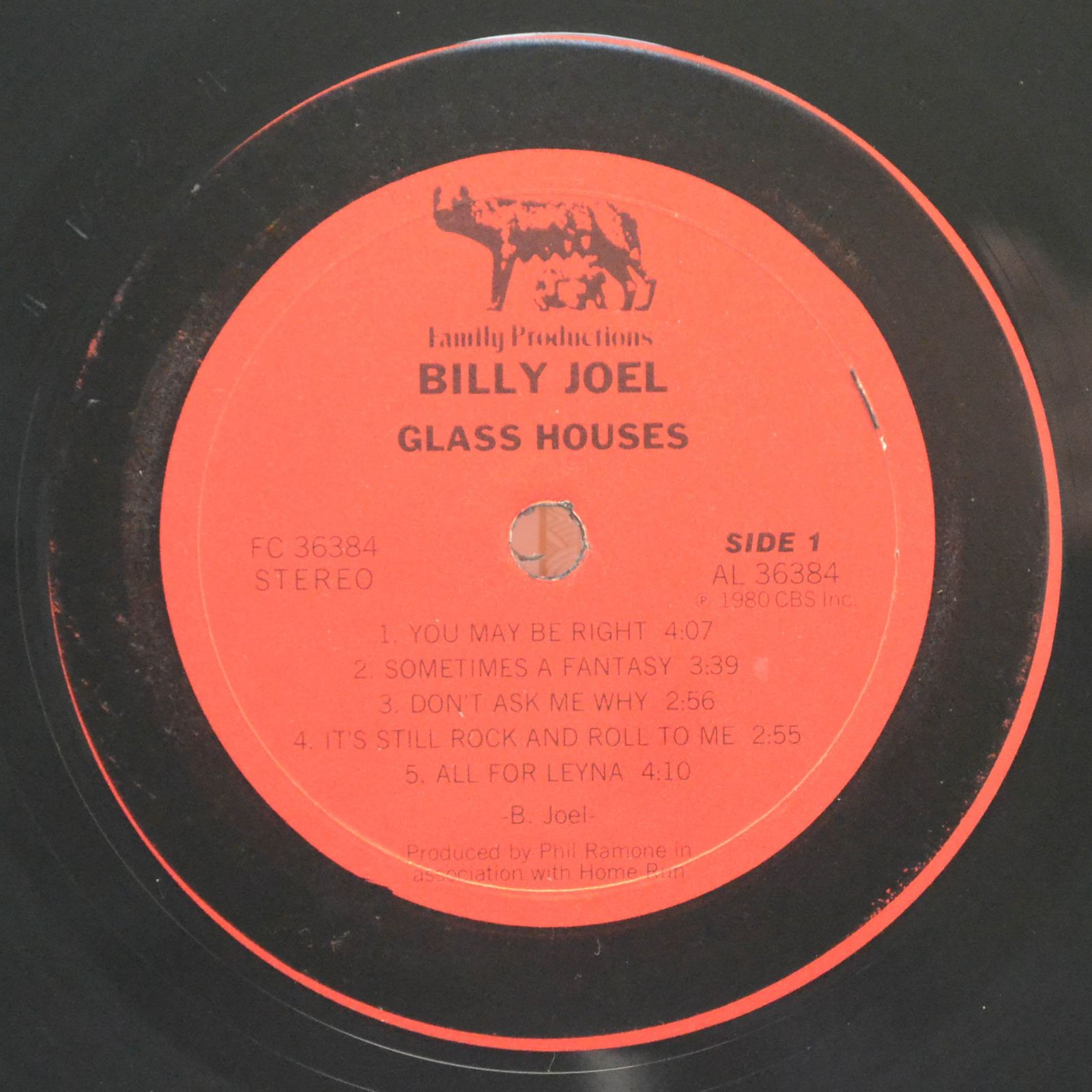 Billy Joel — Glass Houses (USA), 1980