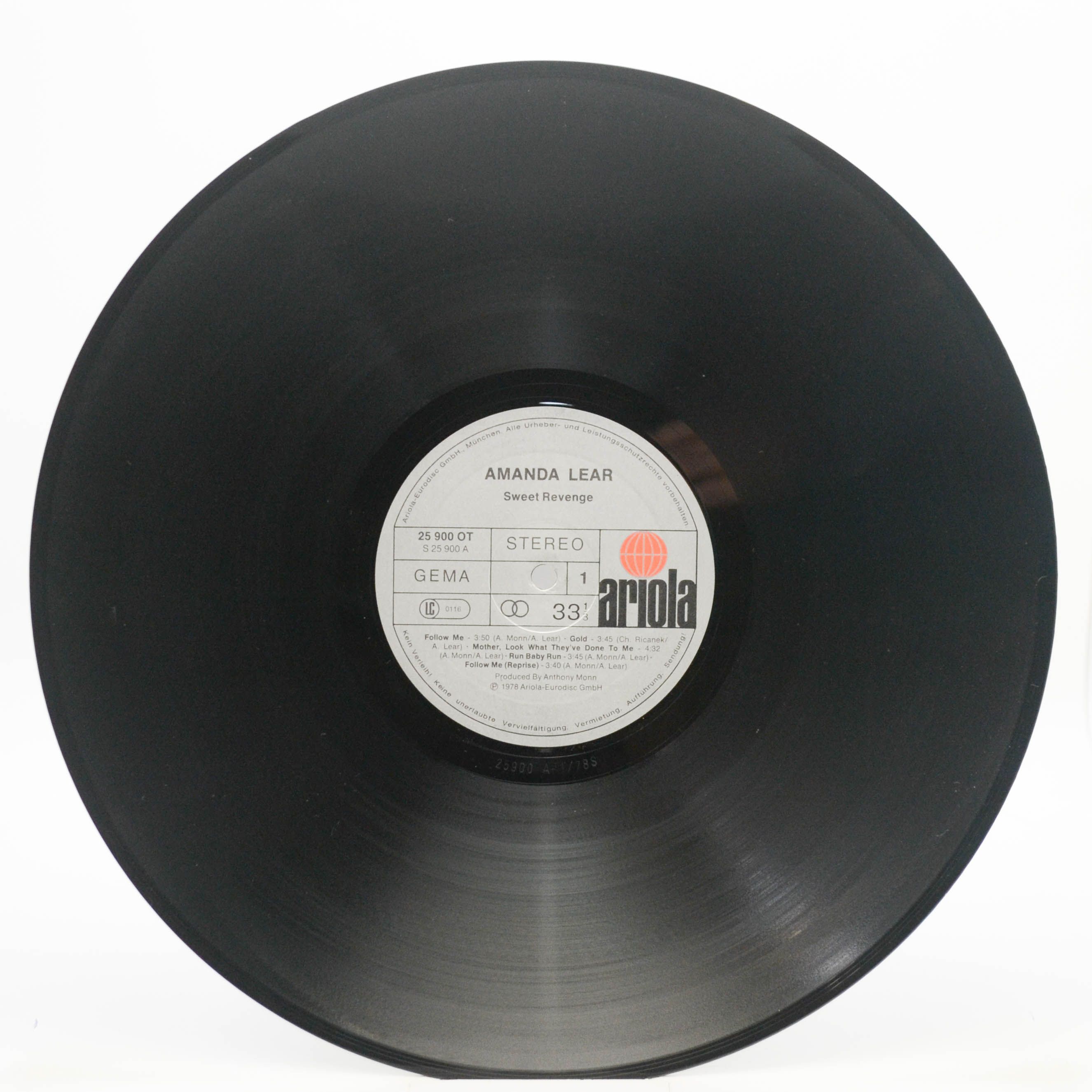 Amanda Lear — Sweet Revenge (poster), 1978