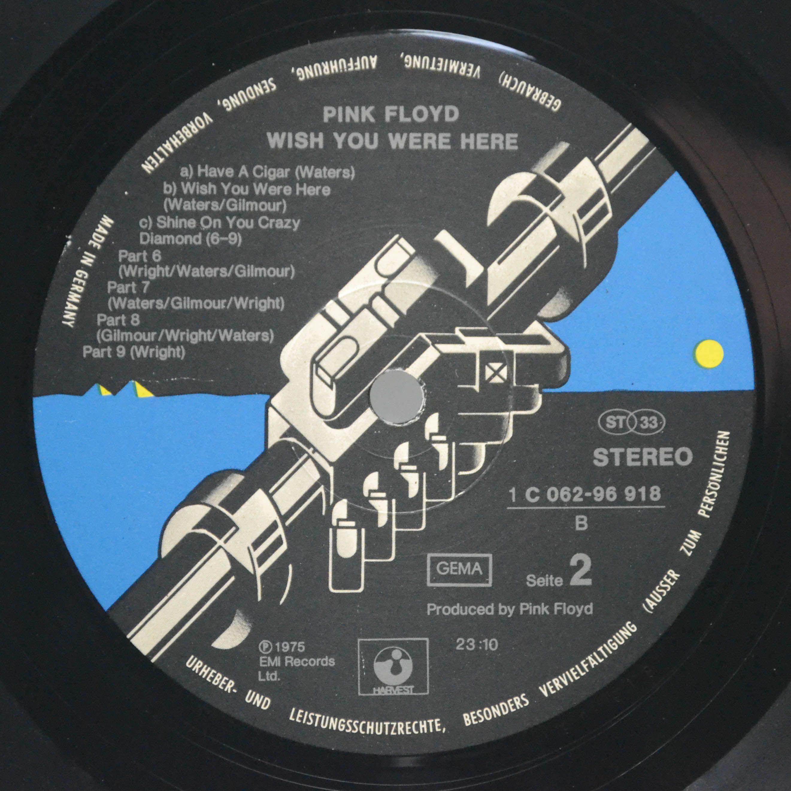 Pink Floyd — Wish You Were Here (postcard), 1975