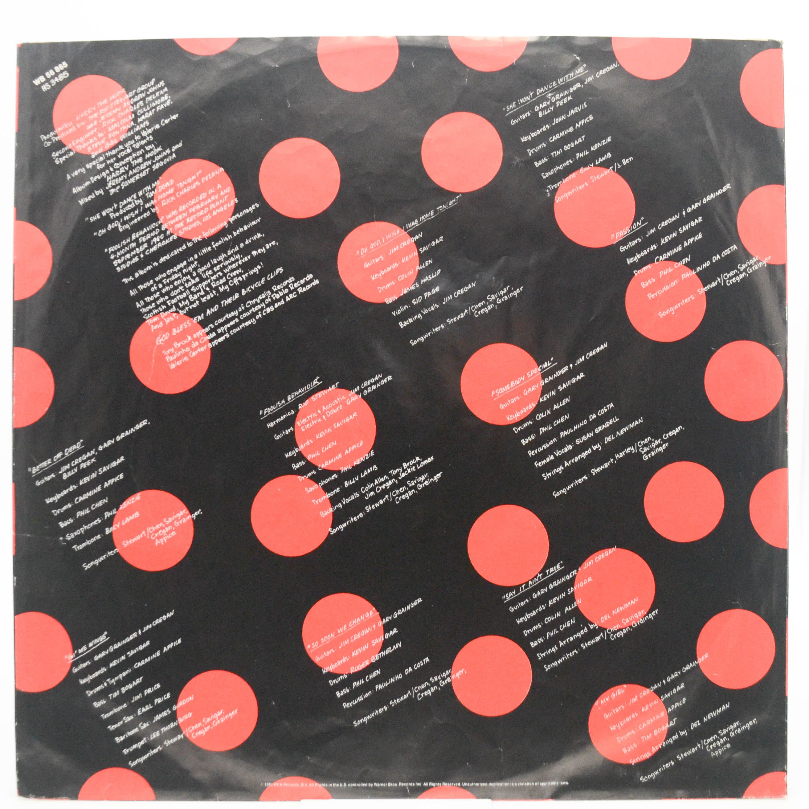 Rod Stewart — Foolish Behaviour, 1980