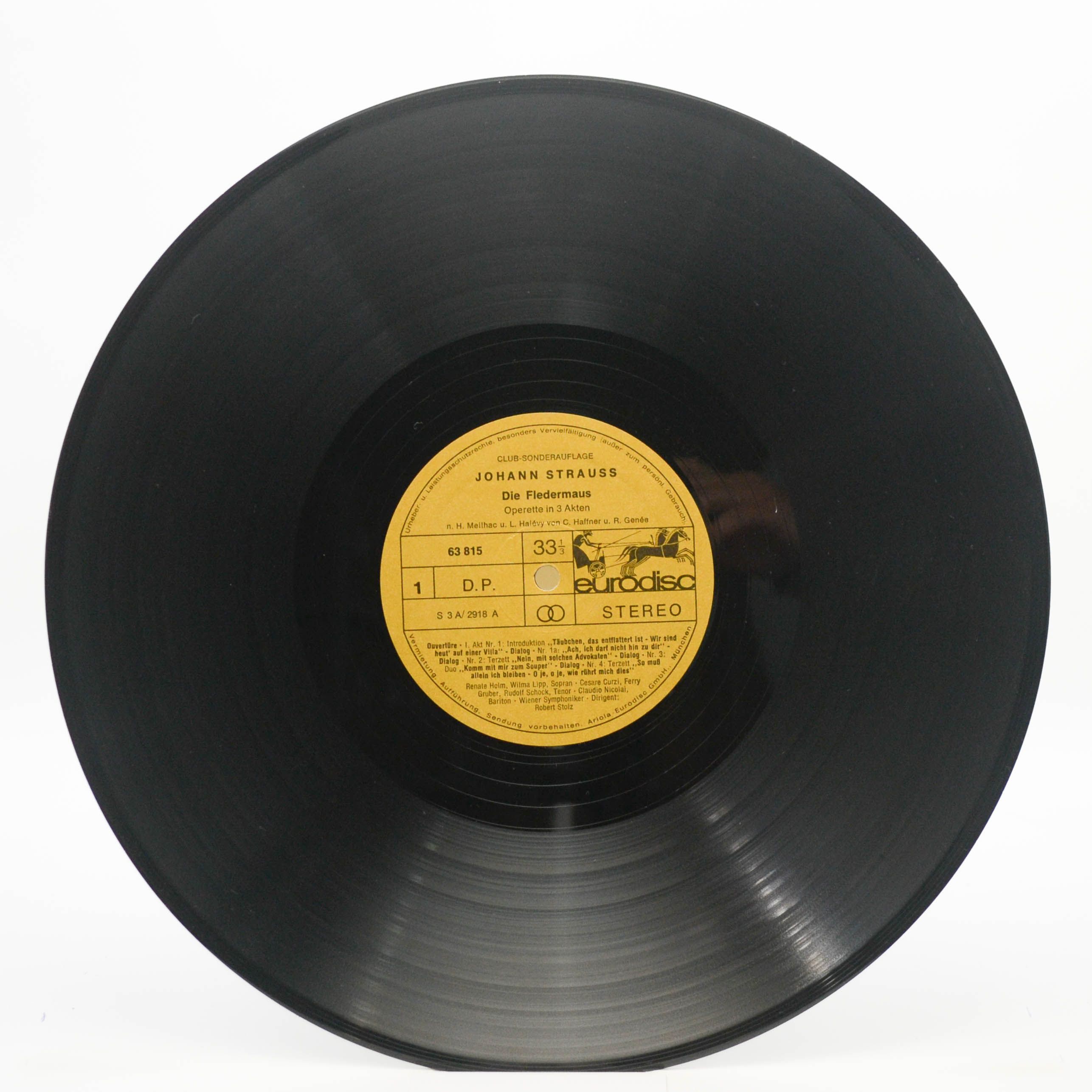 Johann Strauss — Die Fledermaus - Gesamtaufnahme (2LP), 1964