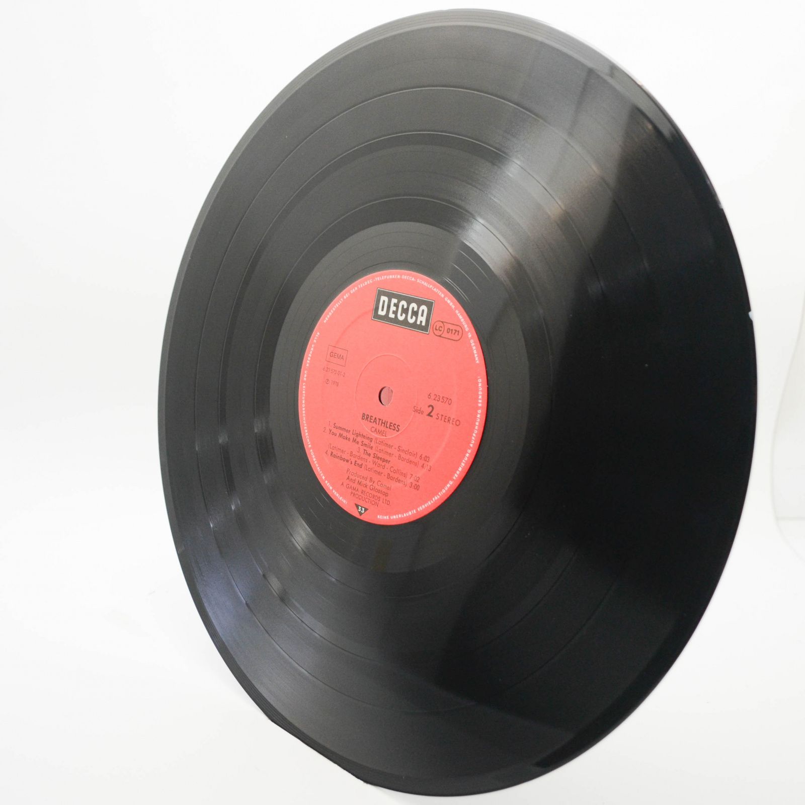 Camel — Breathless, 1978