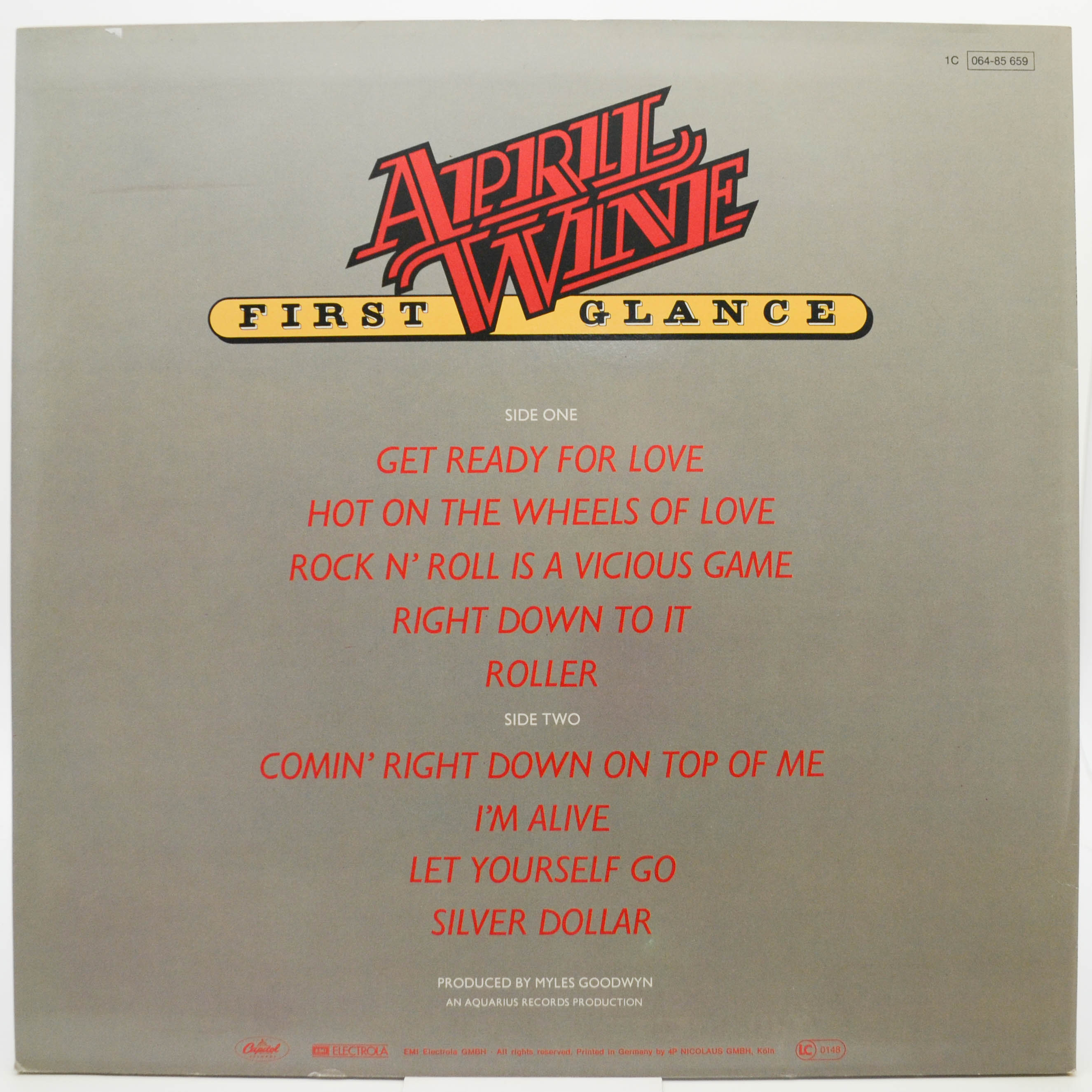 April Wine — First Glance, 1979