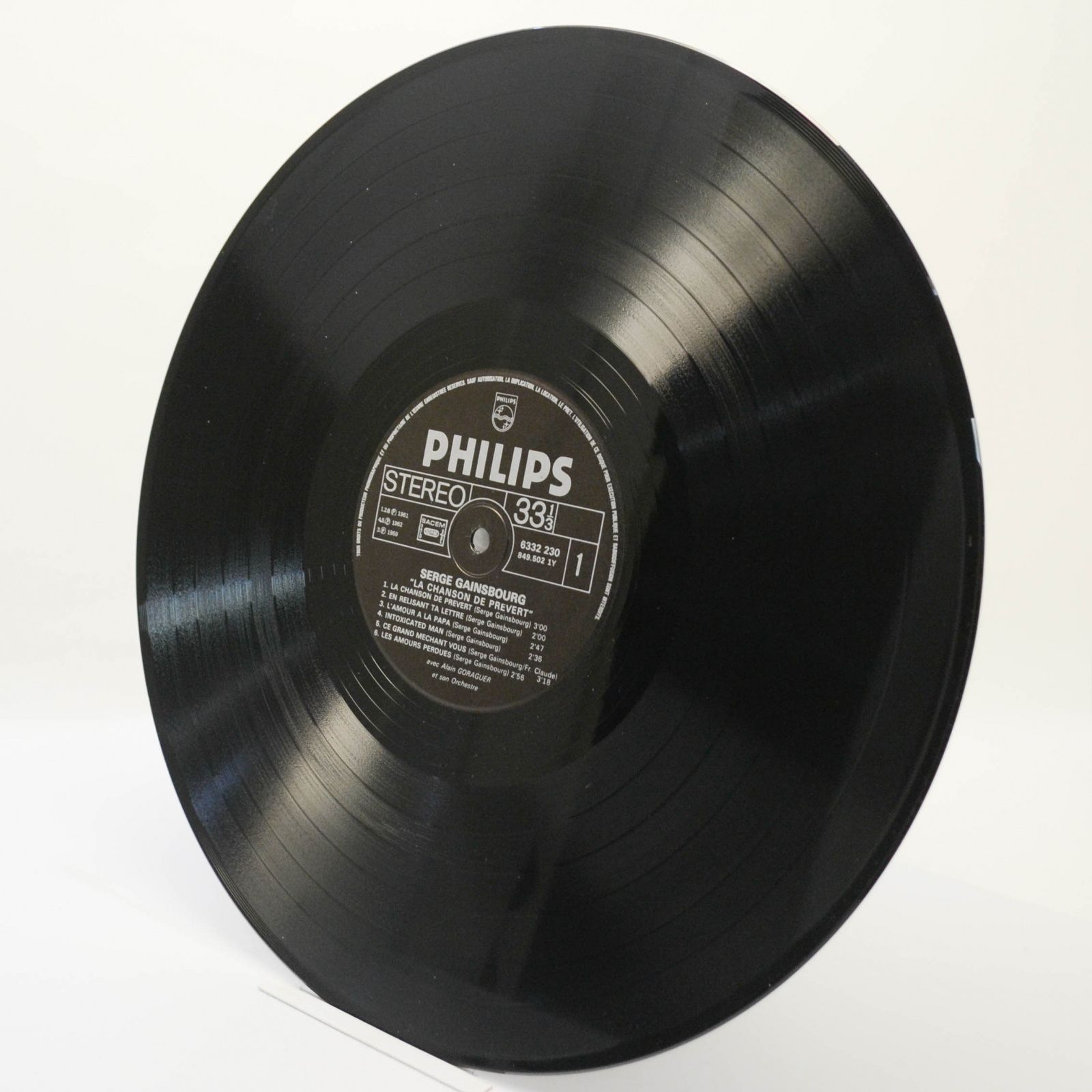Serge Gainsbourg — La Chanson De Prévert, 1969