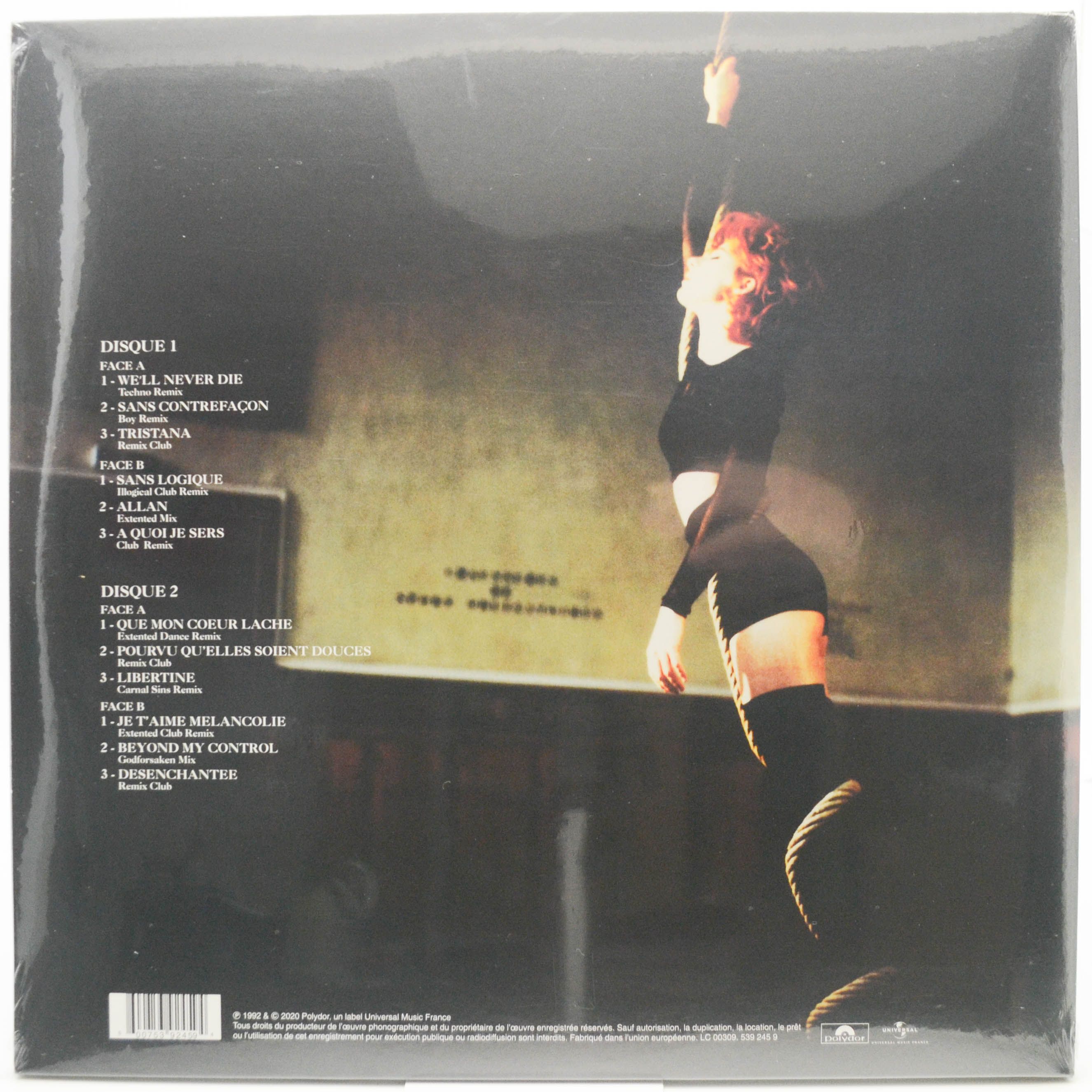 Mylene Farmer — Dance Remixes (2LP), 1992