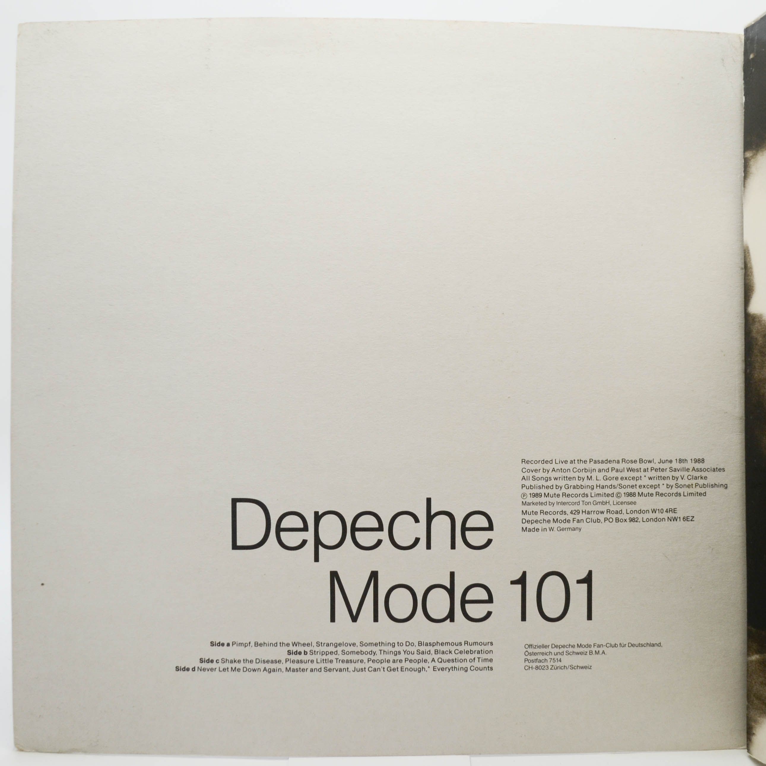 Depeche Mode — 101 (2LP), 1989