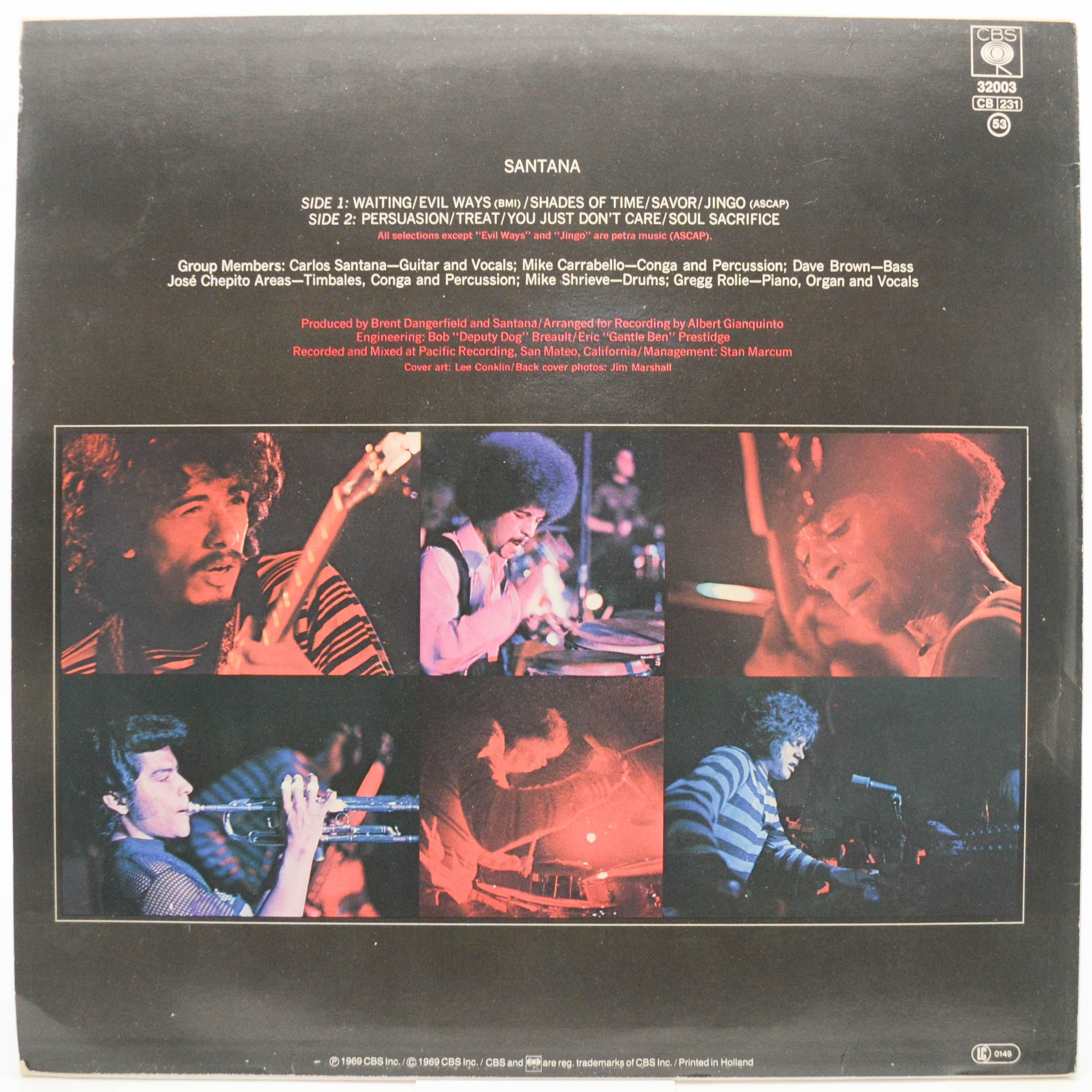 Santana — Santana, 1969