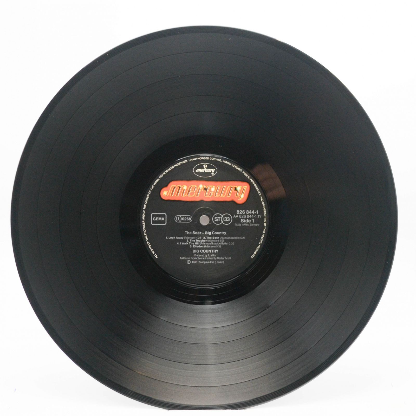 Big Country — The Seer, 1986