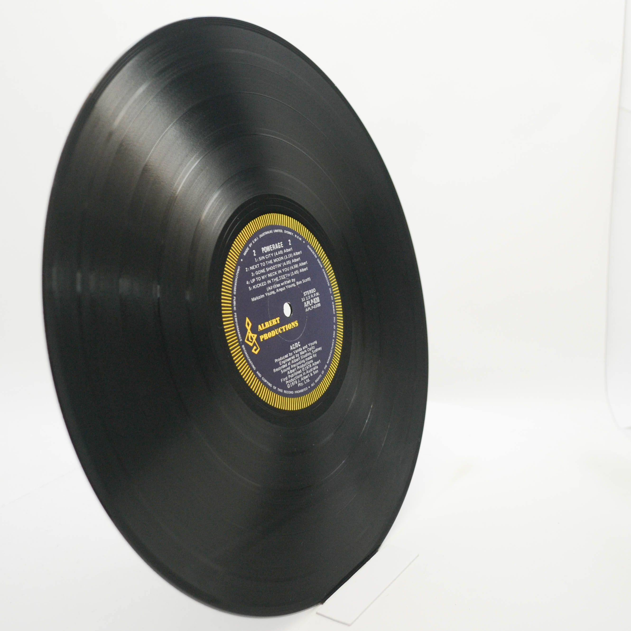 AC/DC — Powerage (1-st, Australia), 1978