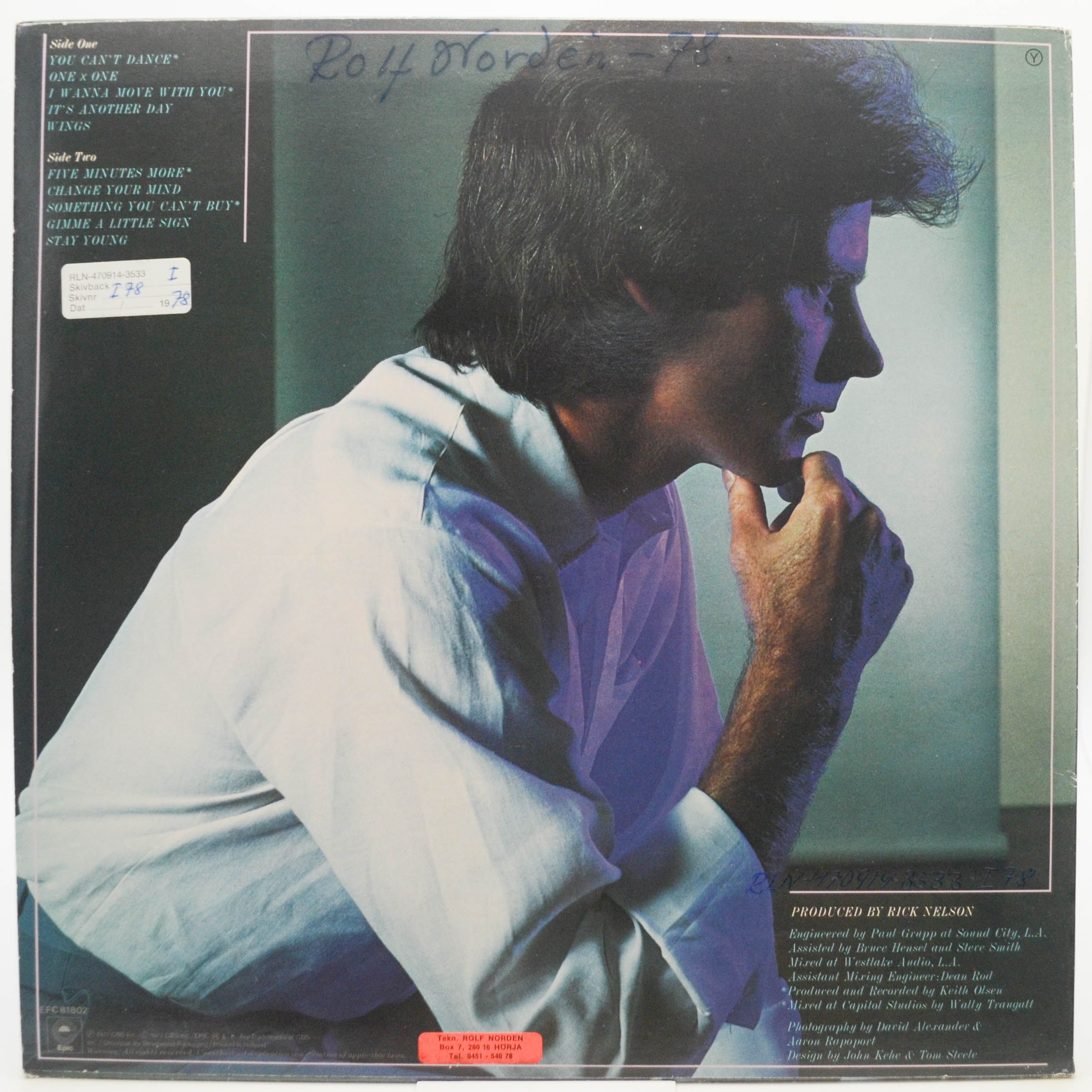 Rick Nelson — Intakes, 1977