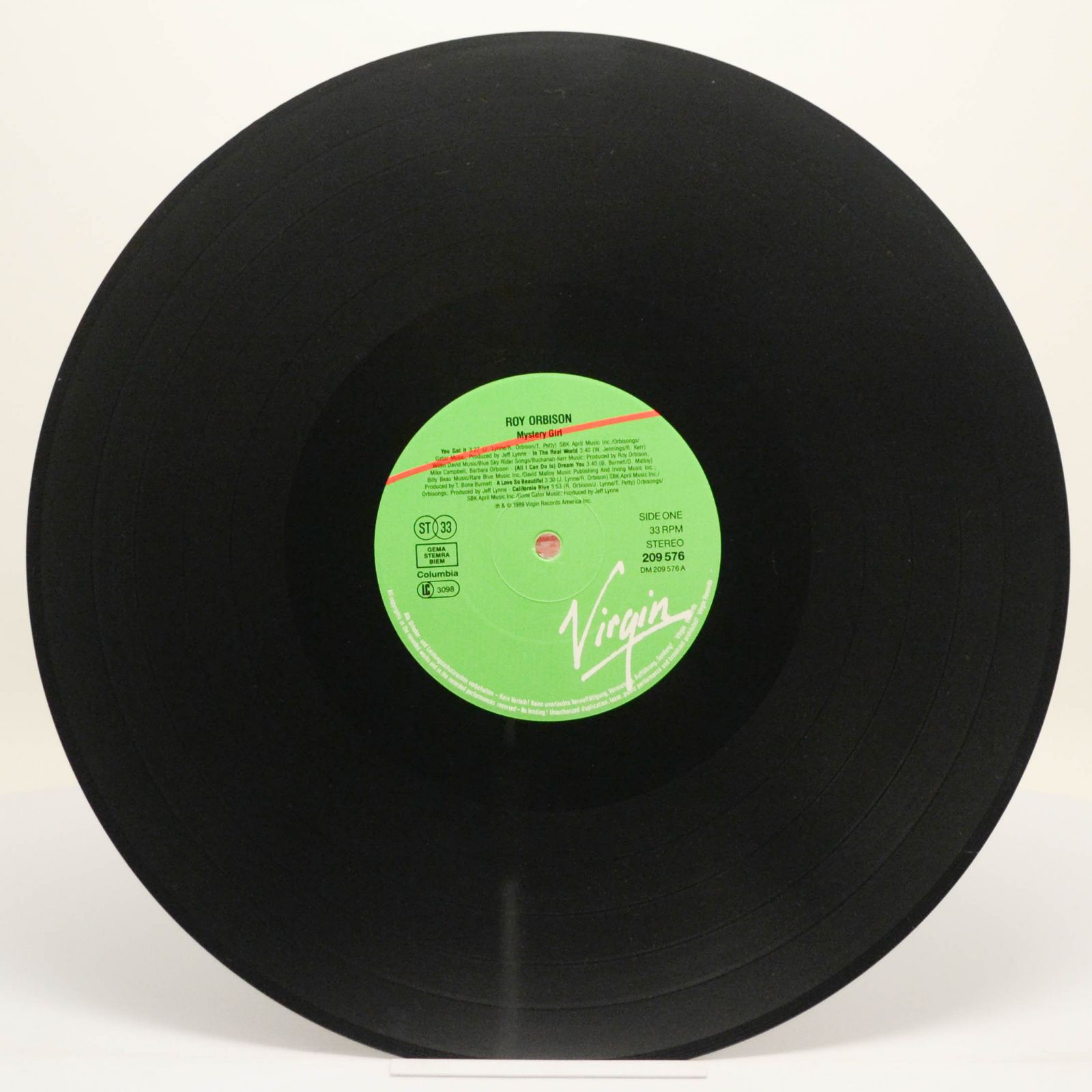 Roy Orbison — Mystery Girl, 1989