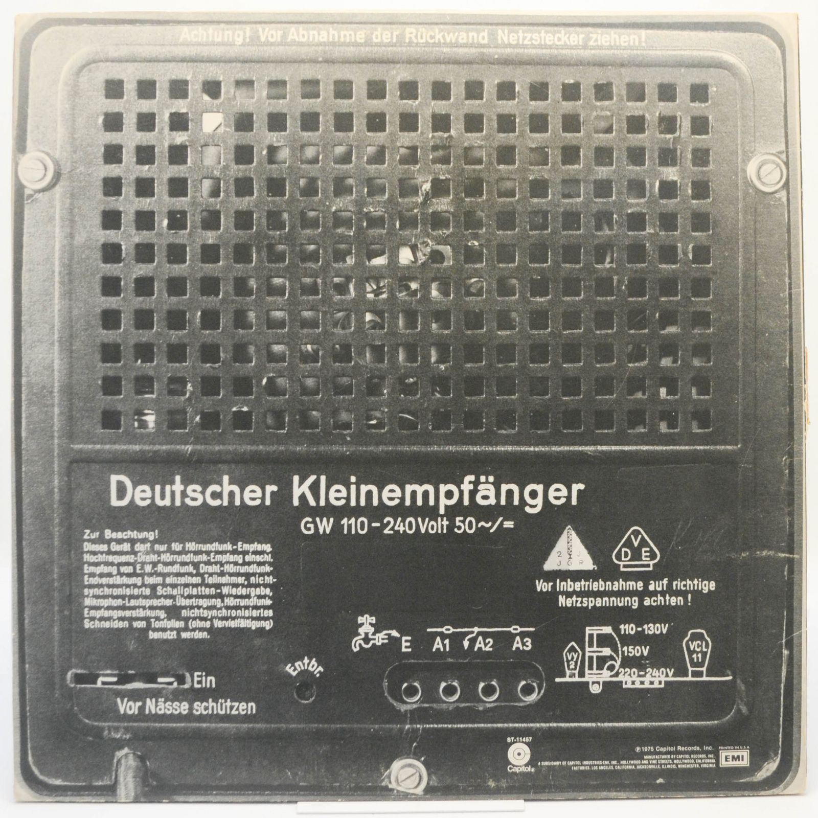 Kraftwerk — Radio-Activity, 1975