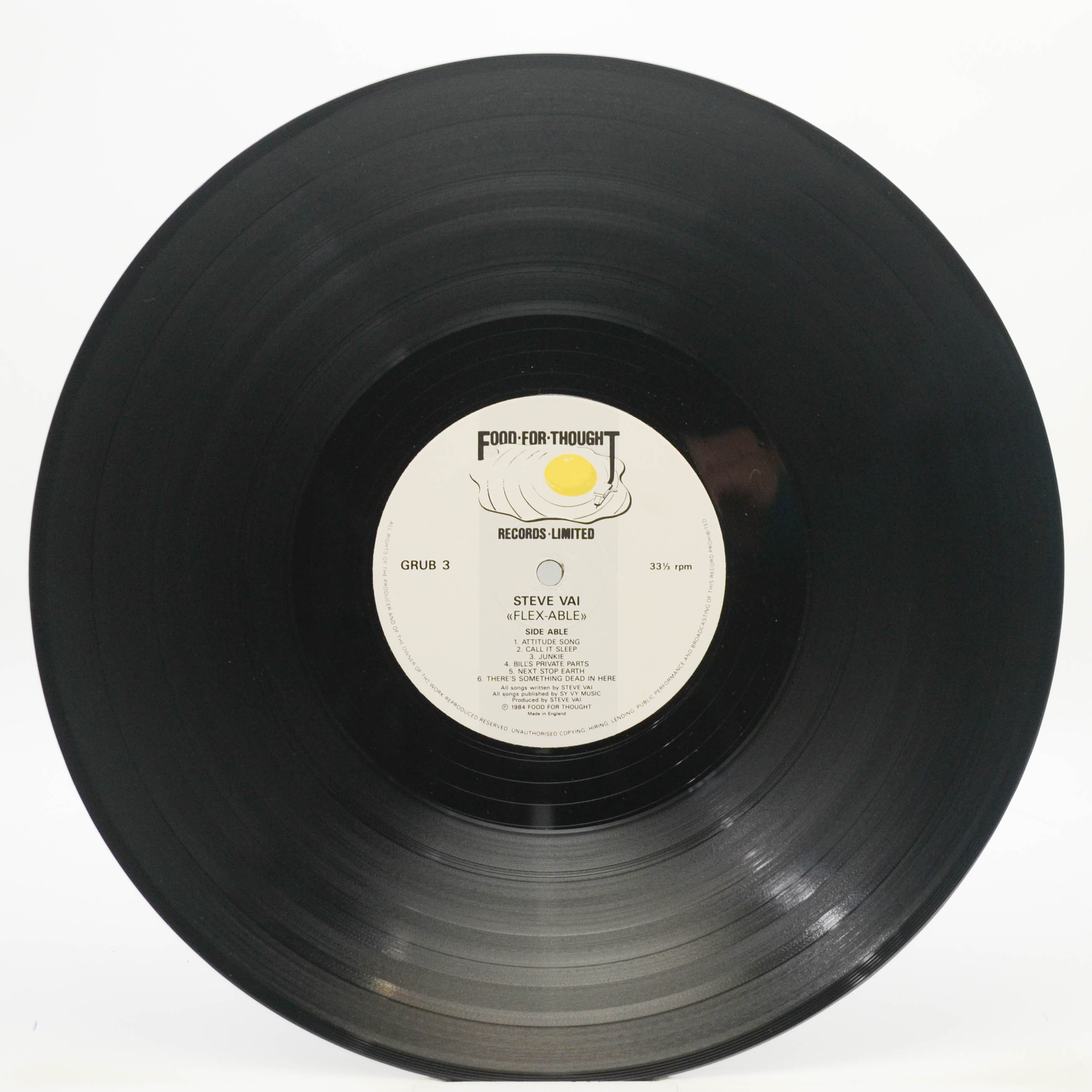 Steve Vai — Flex-Able (UK), 1984