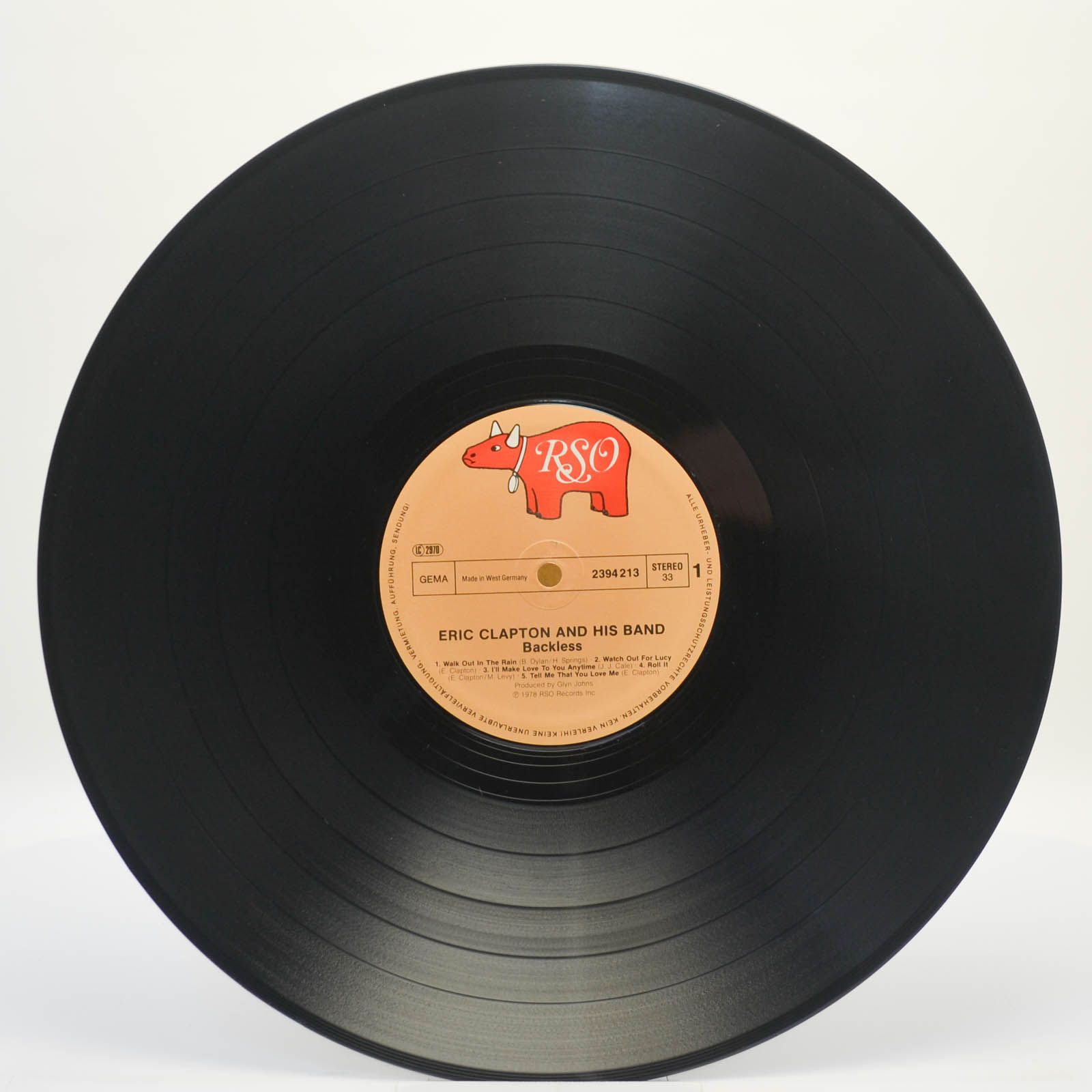 Eric Clapton — Backless, 1978