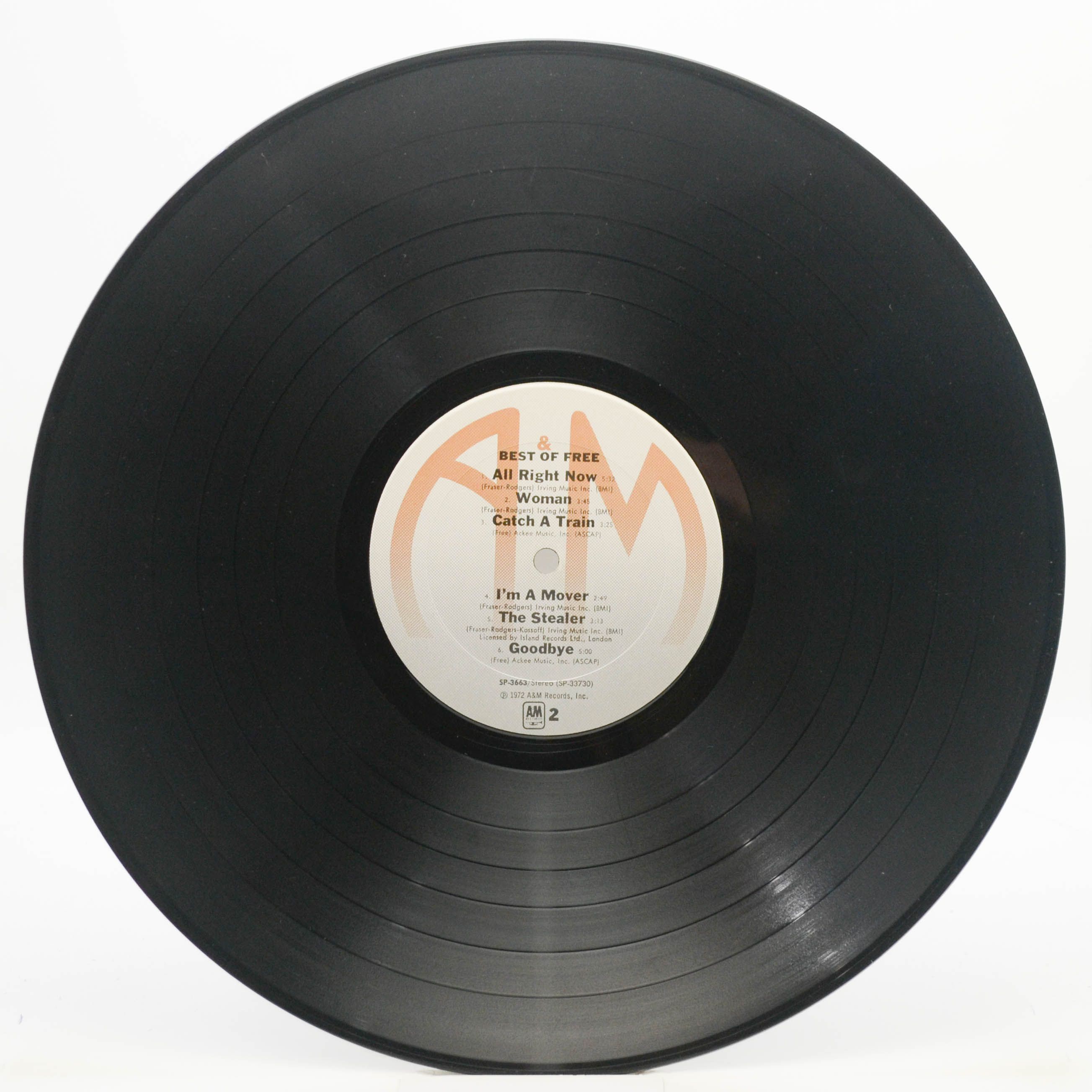 Free — Best Of Free (USA), 1972