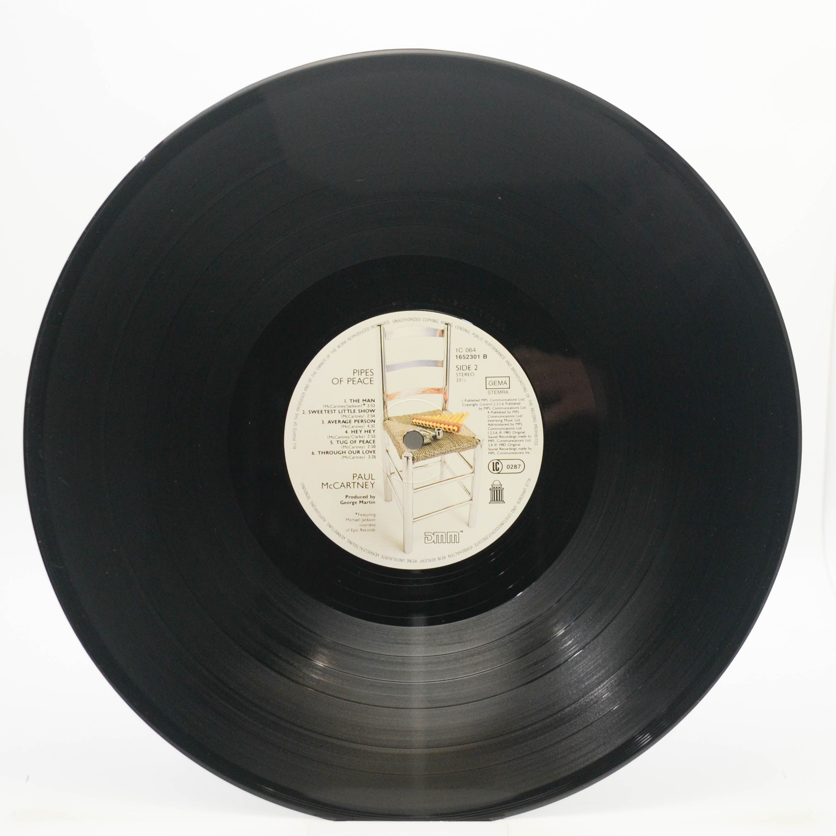 Paul McCartney — Pipes Of Peace, 1983