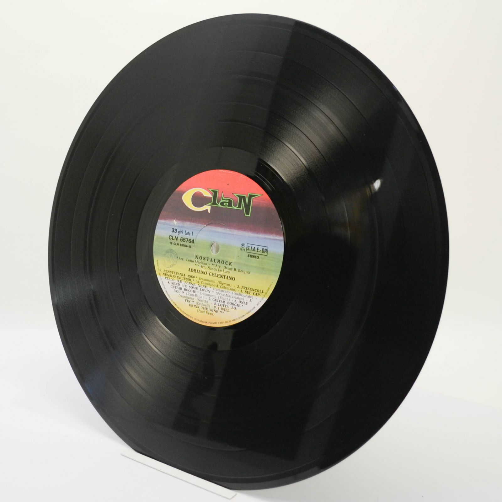 Adriano Celentano — Nostalrock (1-st, Italy, Clan), 1973