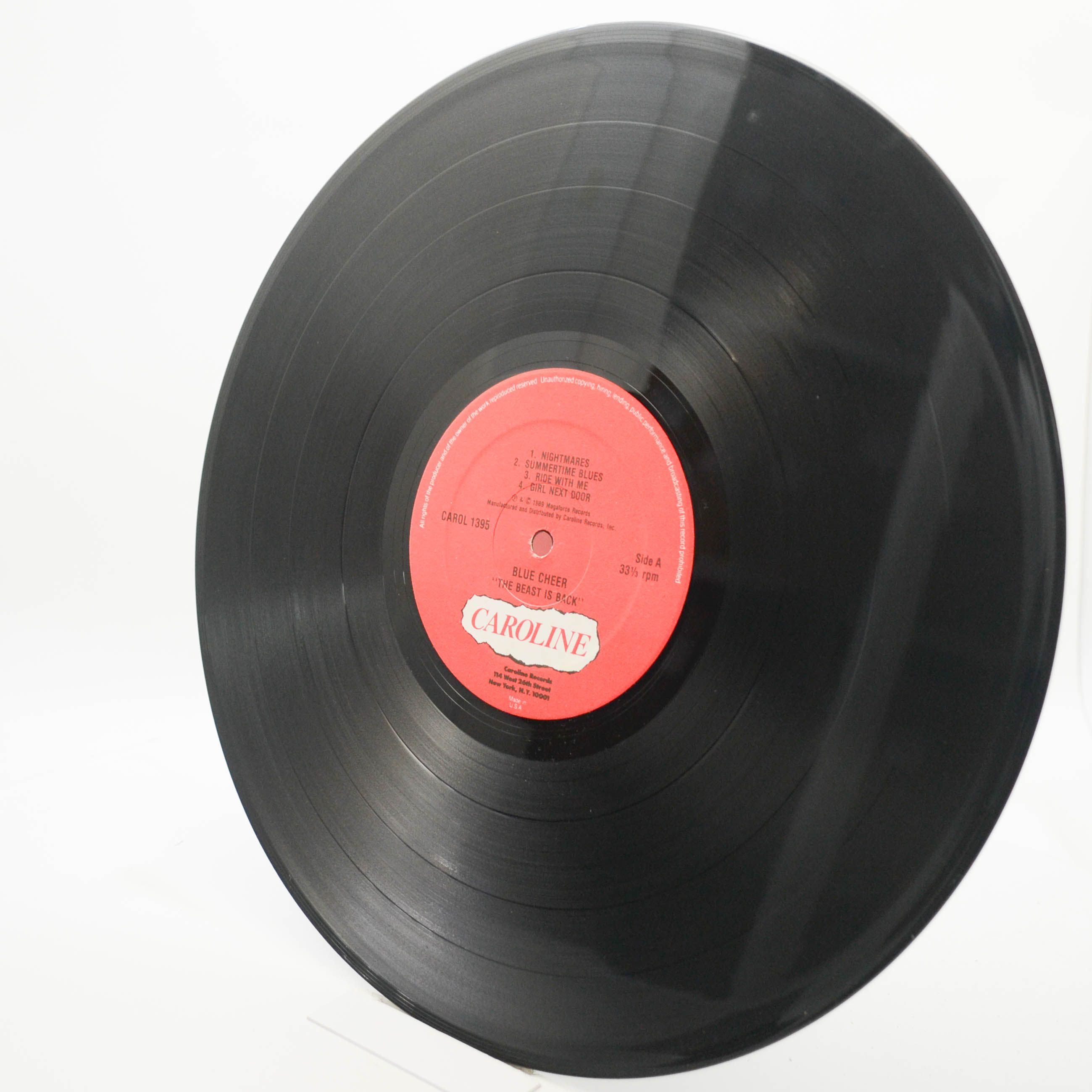 Blue Cheer — The Beast Is Back (USA), 1985