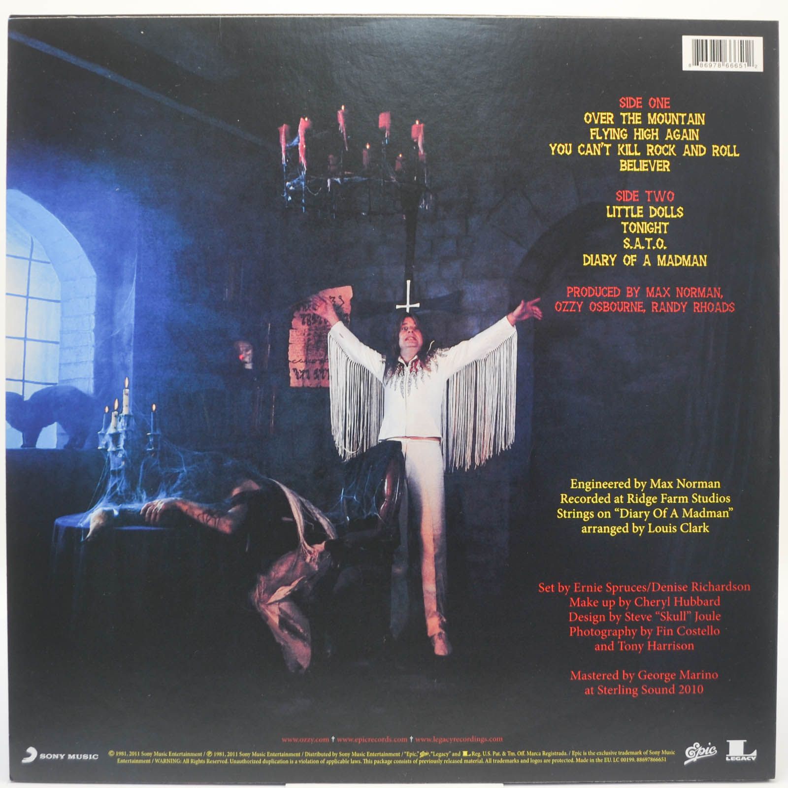 Ozzy Osbourne — Diary Of A Madman, 1981