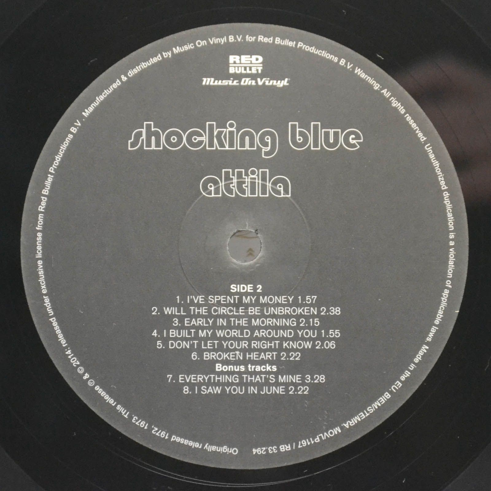 Shocking Blue — Attila, 1972