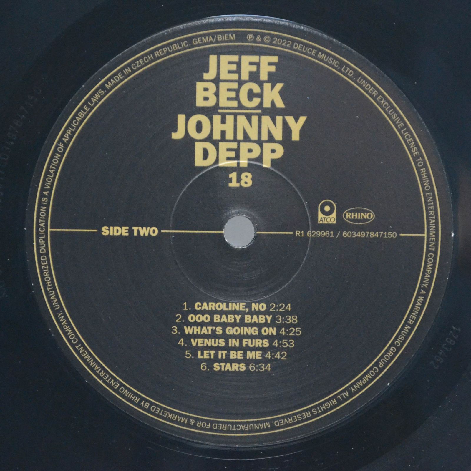 Jeff Beck - Johnny Depp — 18, 2022