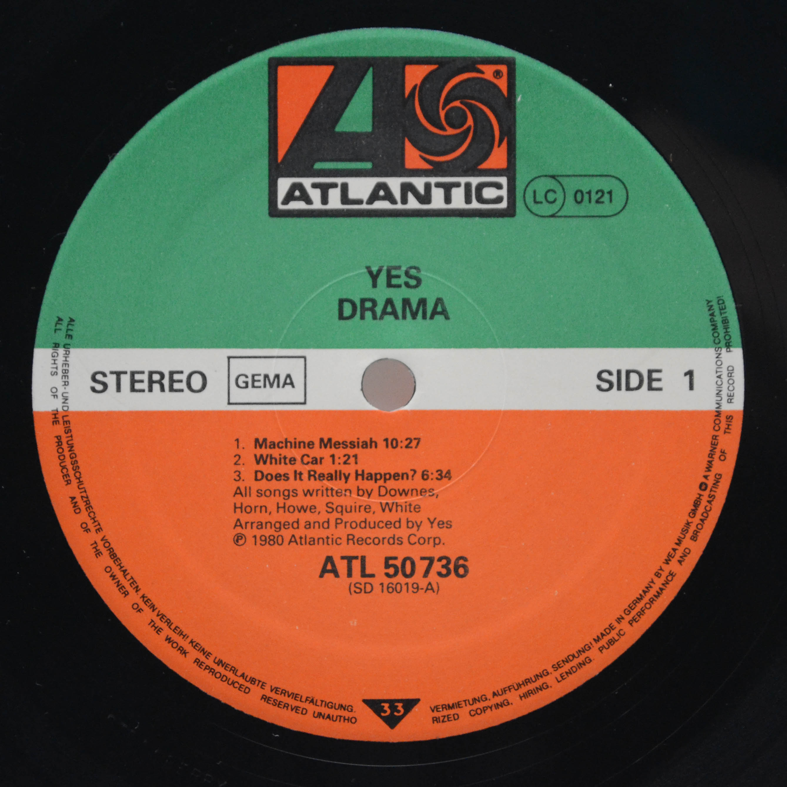 Yes — Drama, 1980