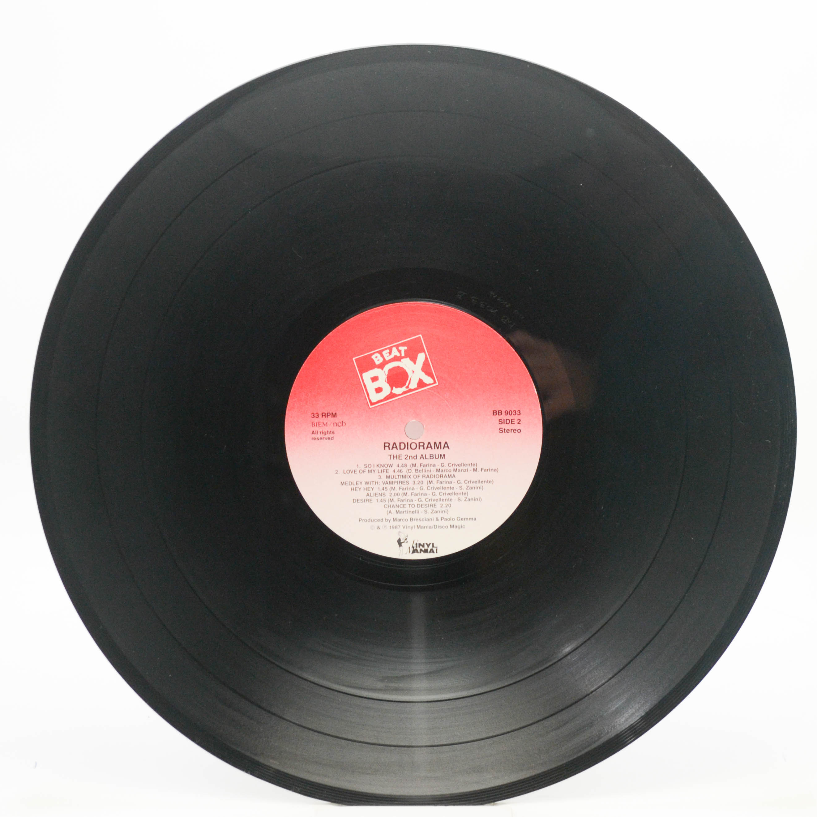 Radiorama — The 2nd Album, 1987