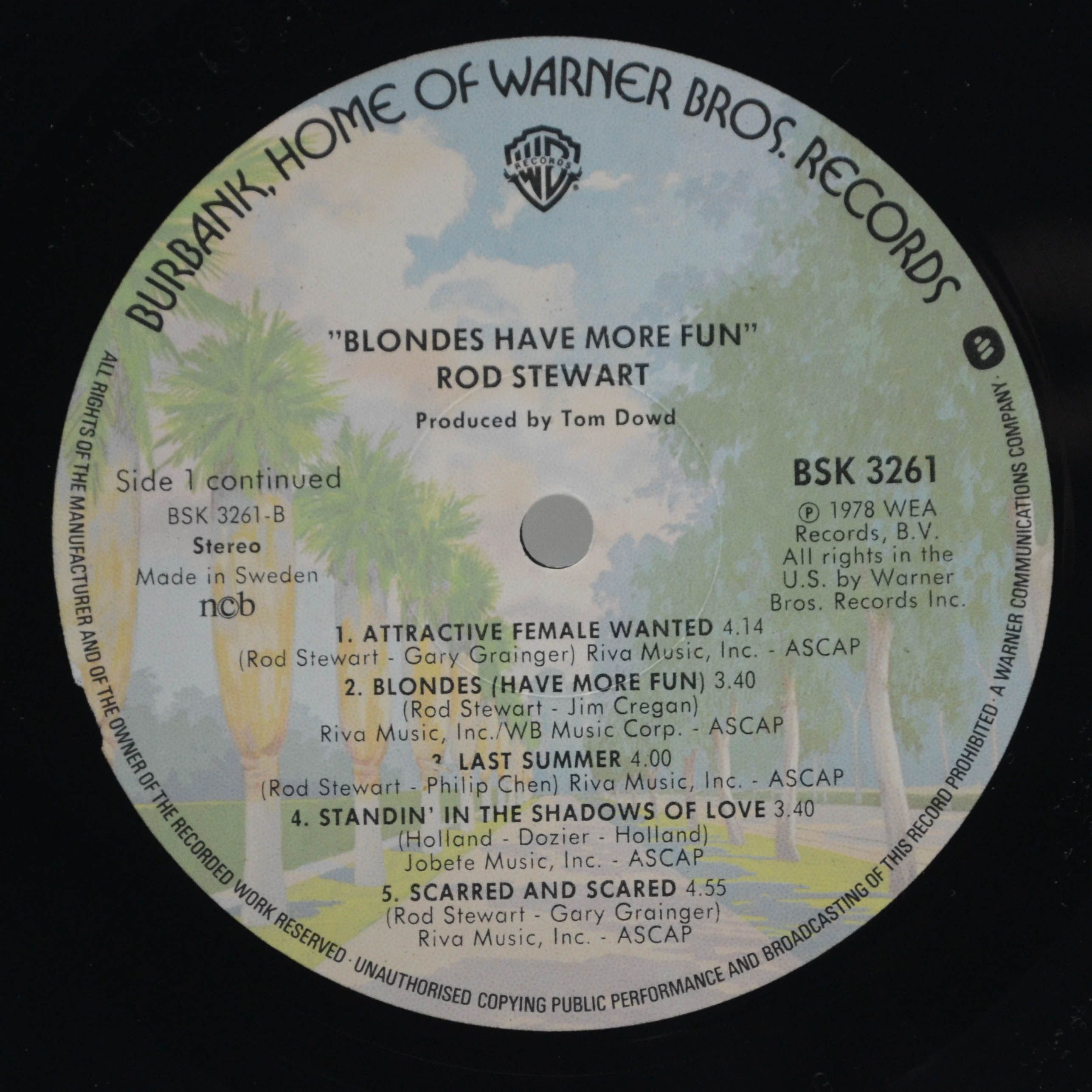 Rod Stewart — Blondes Have More Fun, 1978