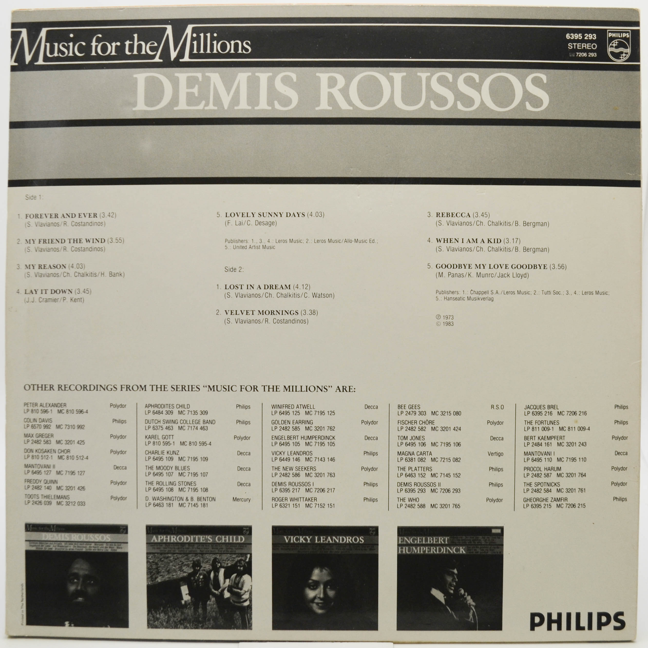 Demis Roussos — Demis Roussos, 1983