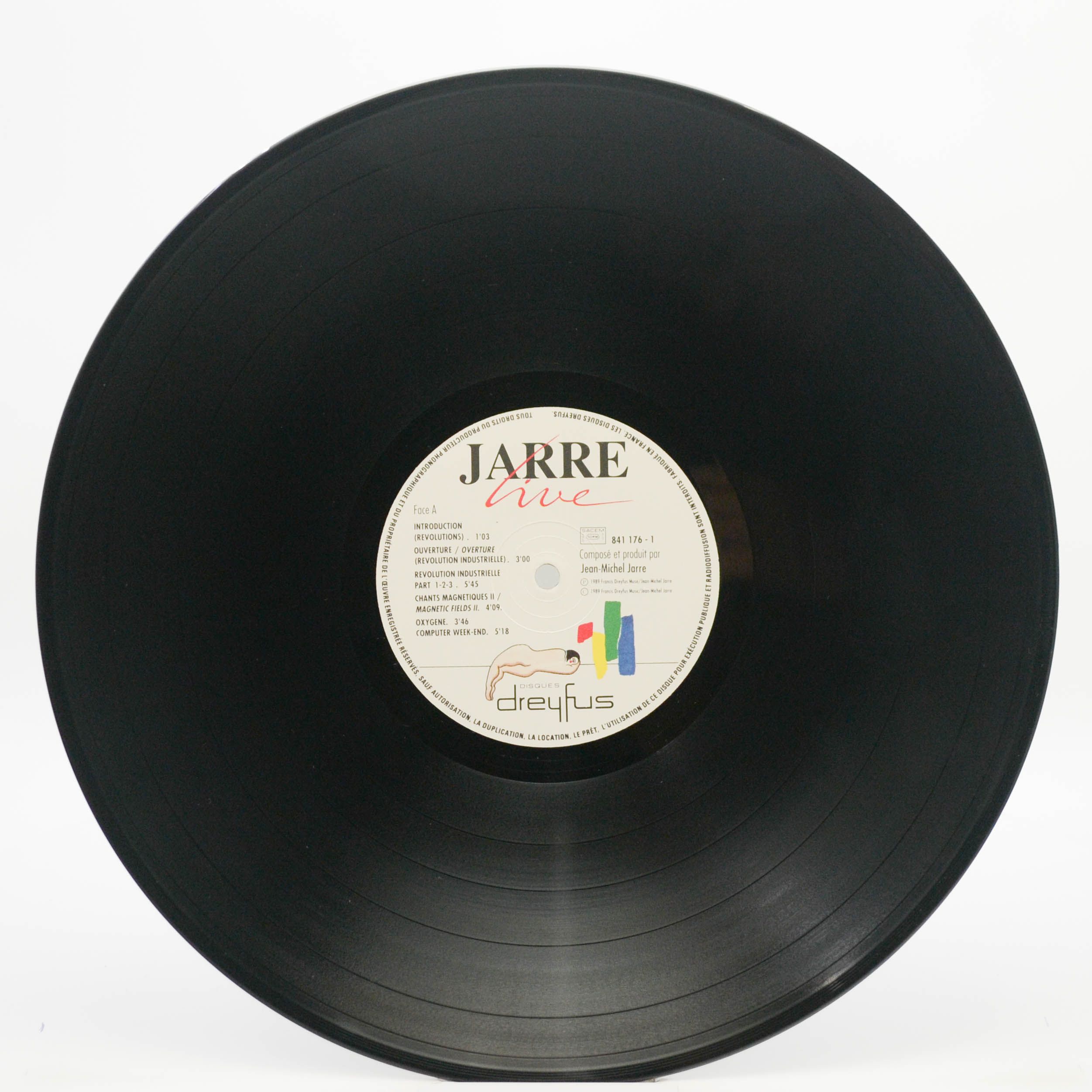 Jarre — Live (1-st, France), 1989