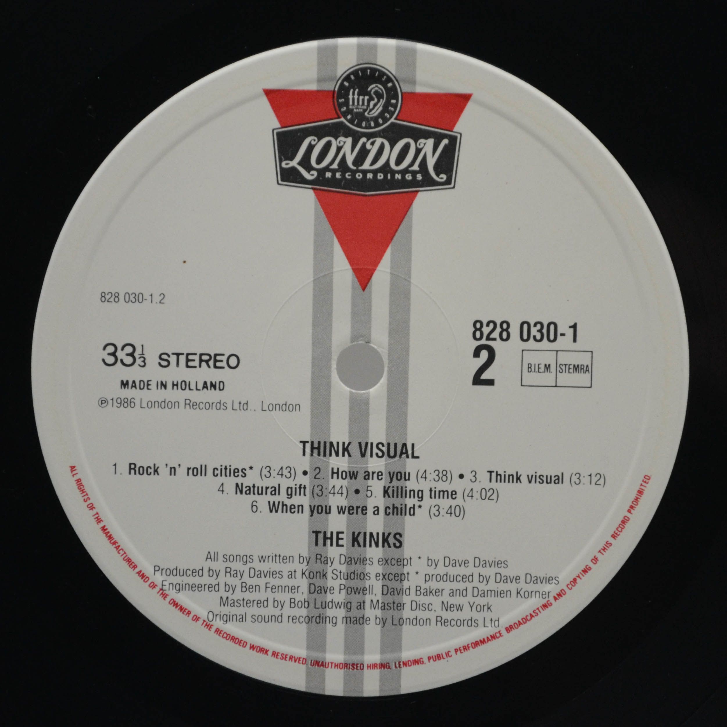 Kinks — Think Visual, 1986