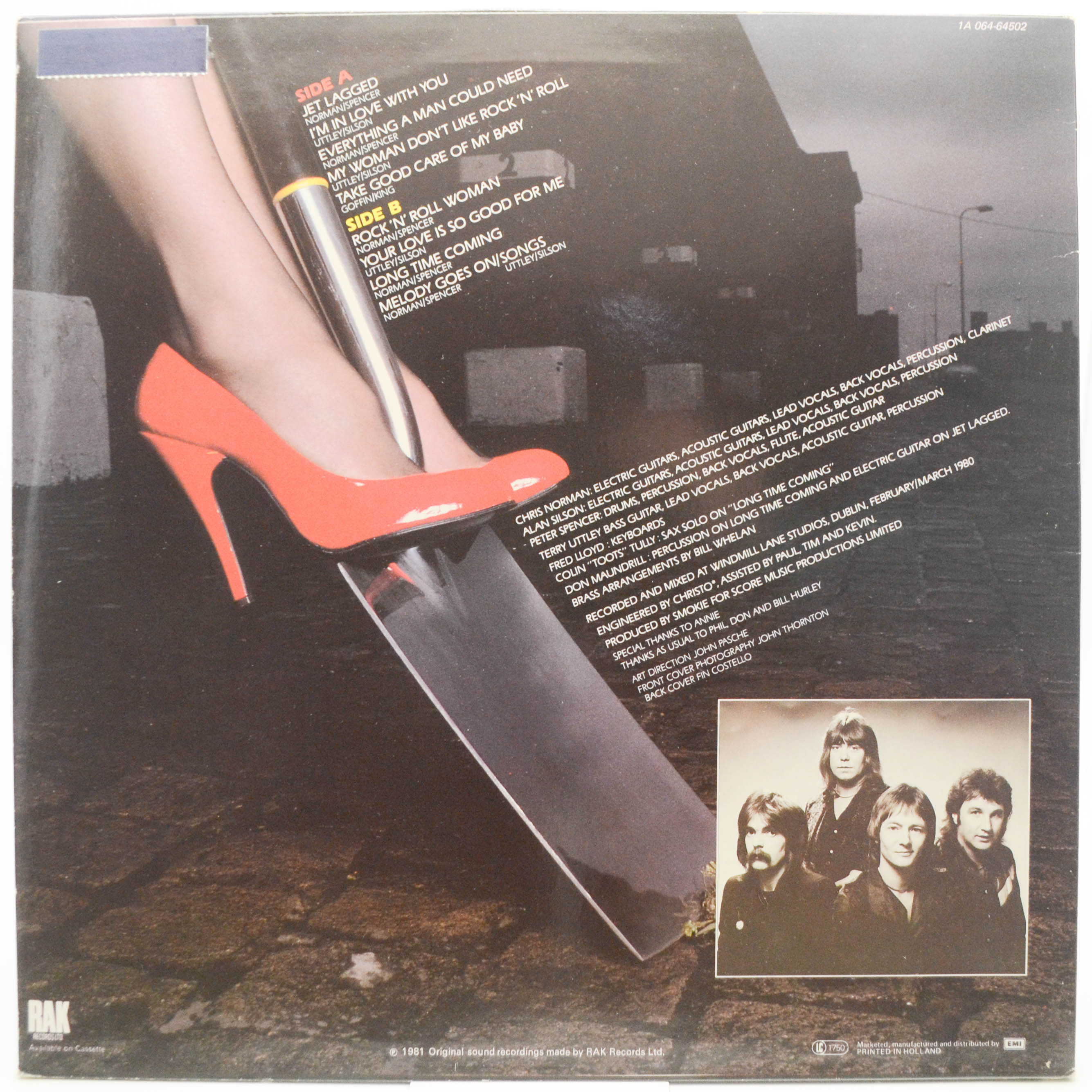 Smokie — Solid Ground, 1981