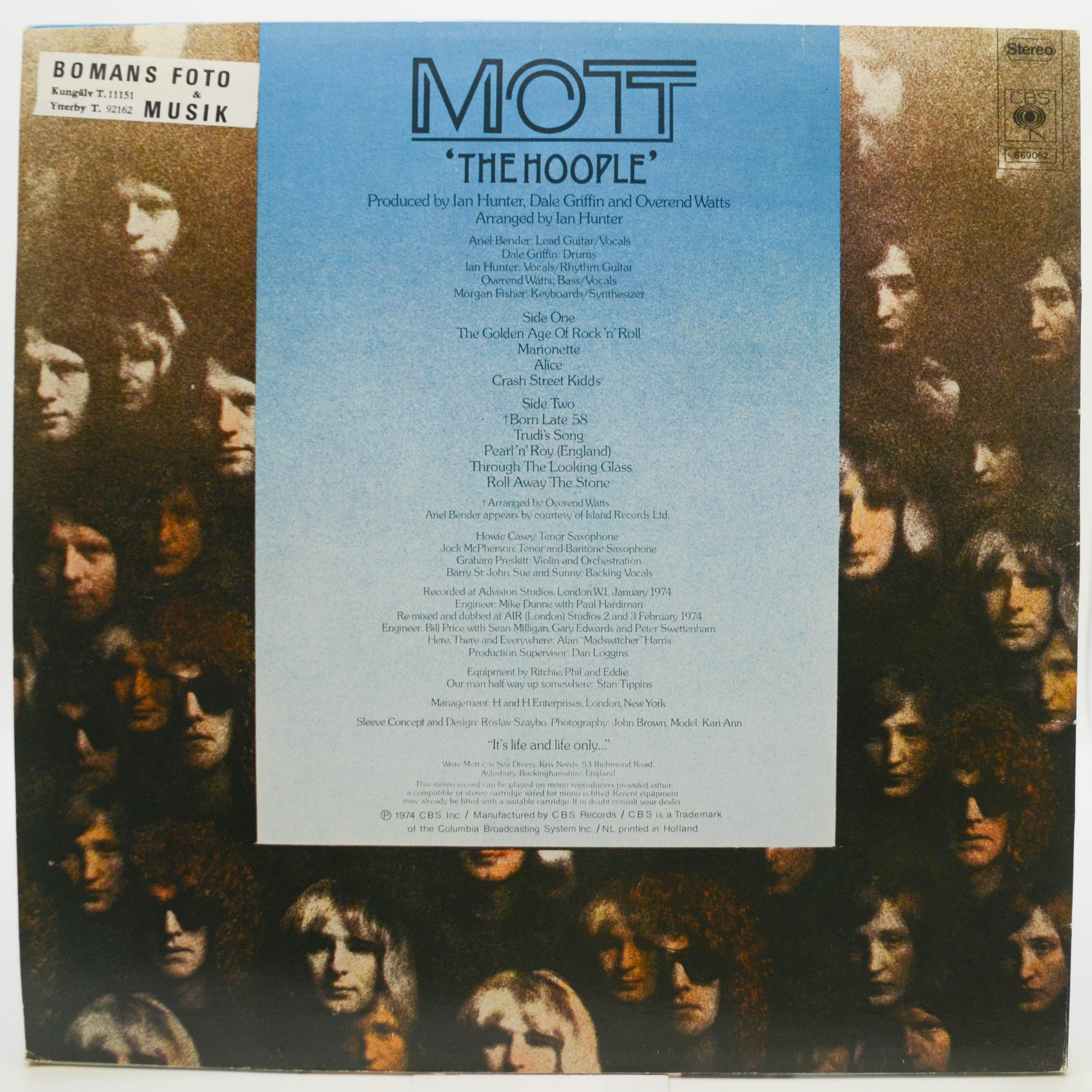Mott The Hoople — The Hoople, 1974