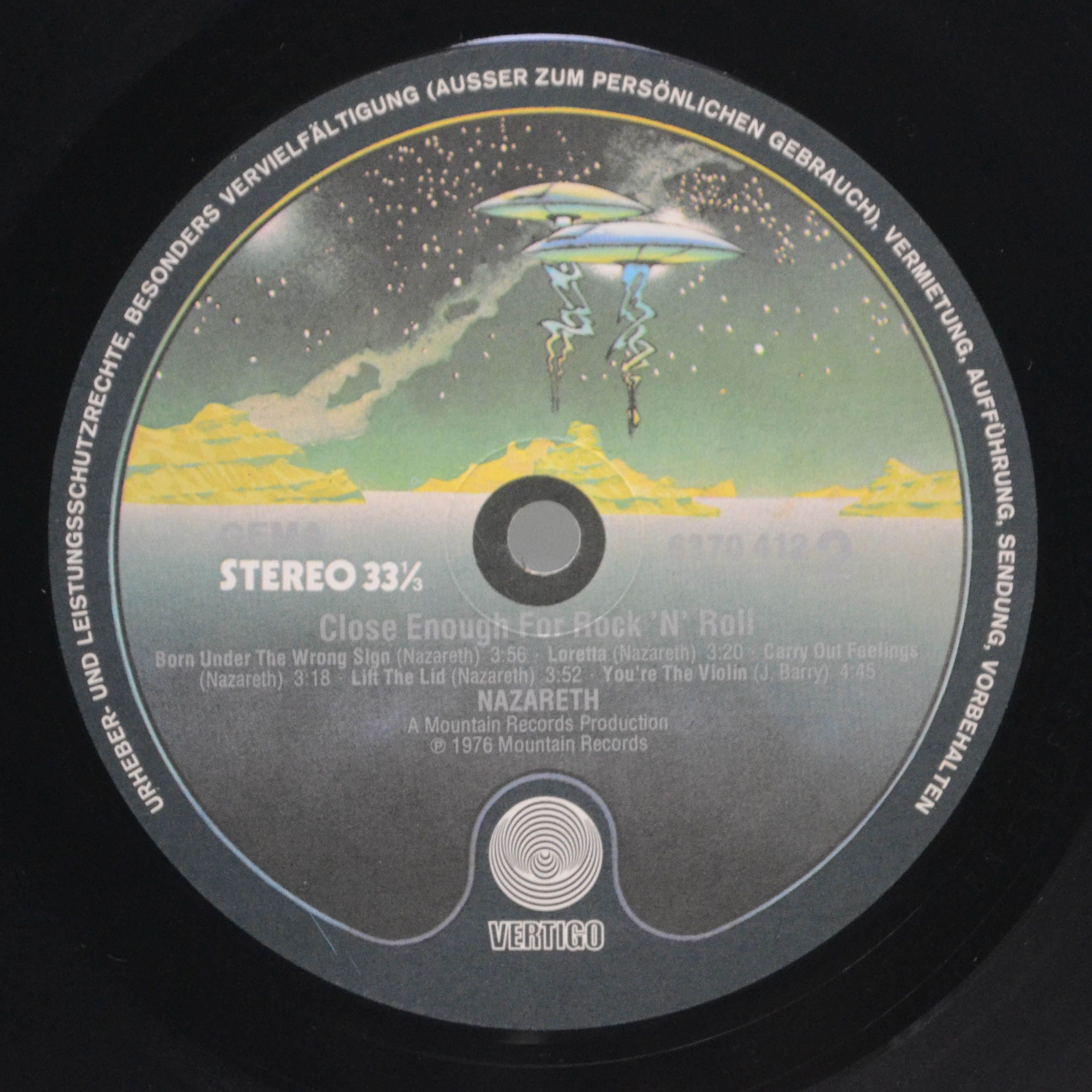 Nazareth — Close Enough For Rock 'N' Roll, 1976