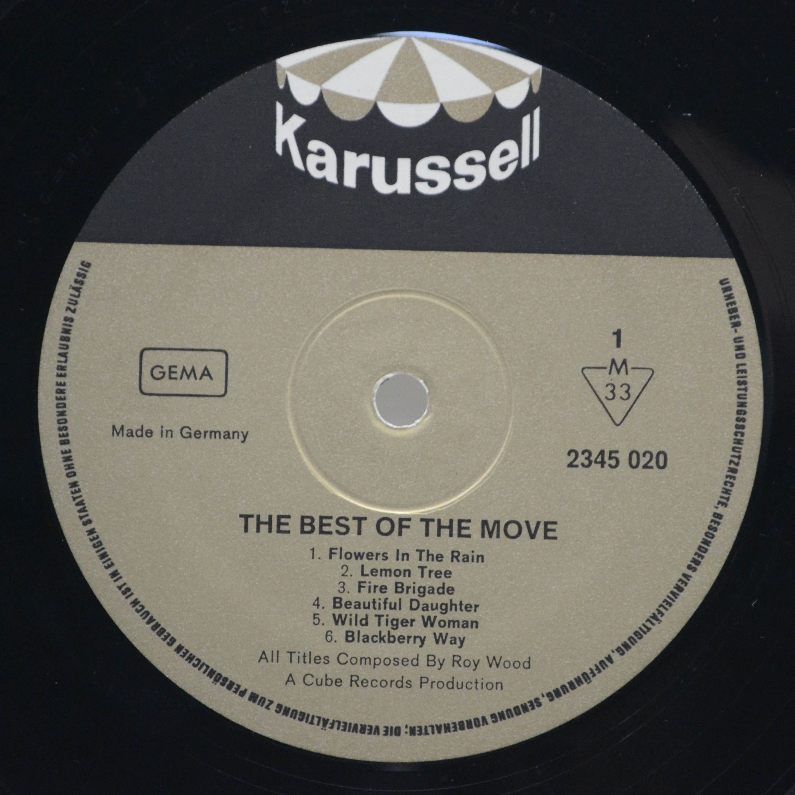 Move — The Best Of The Move, 1971