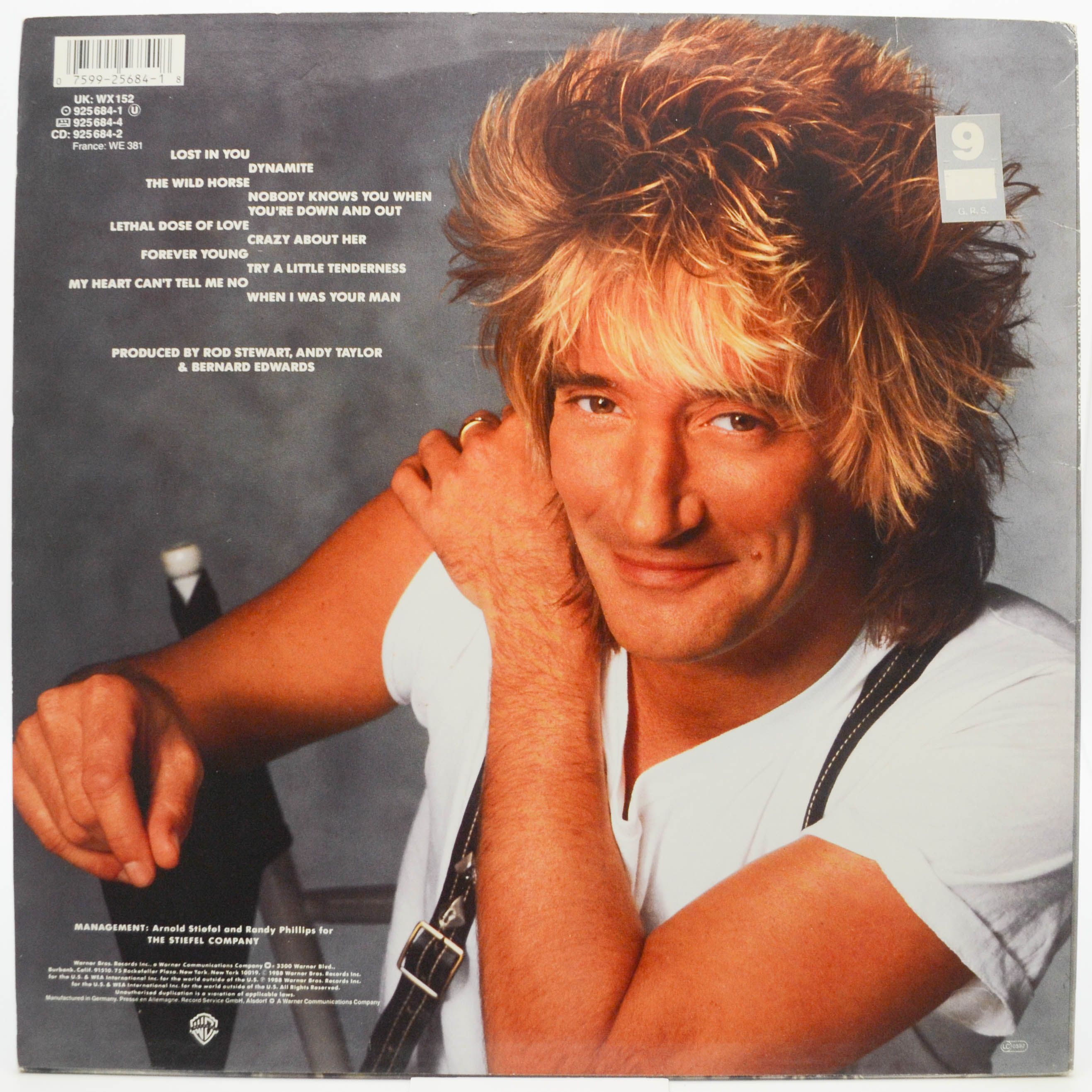 Rod Stewart — Out Of Order, 1988