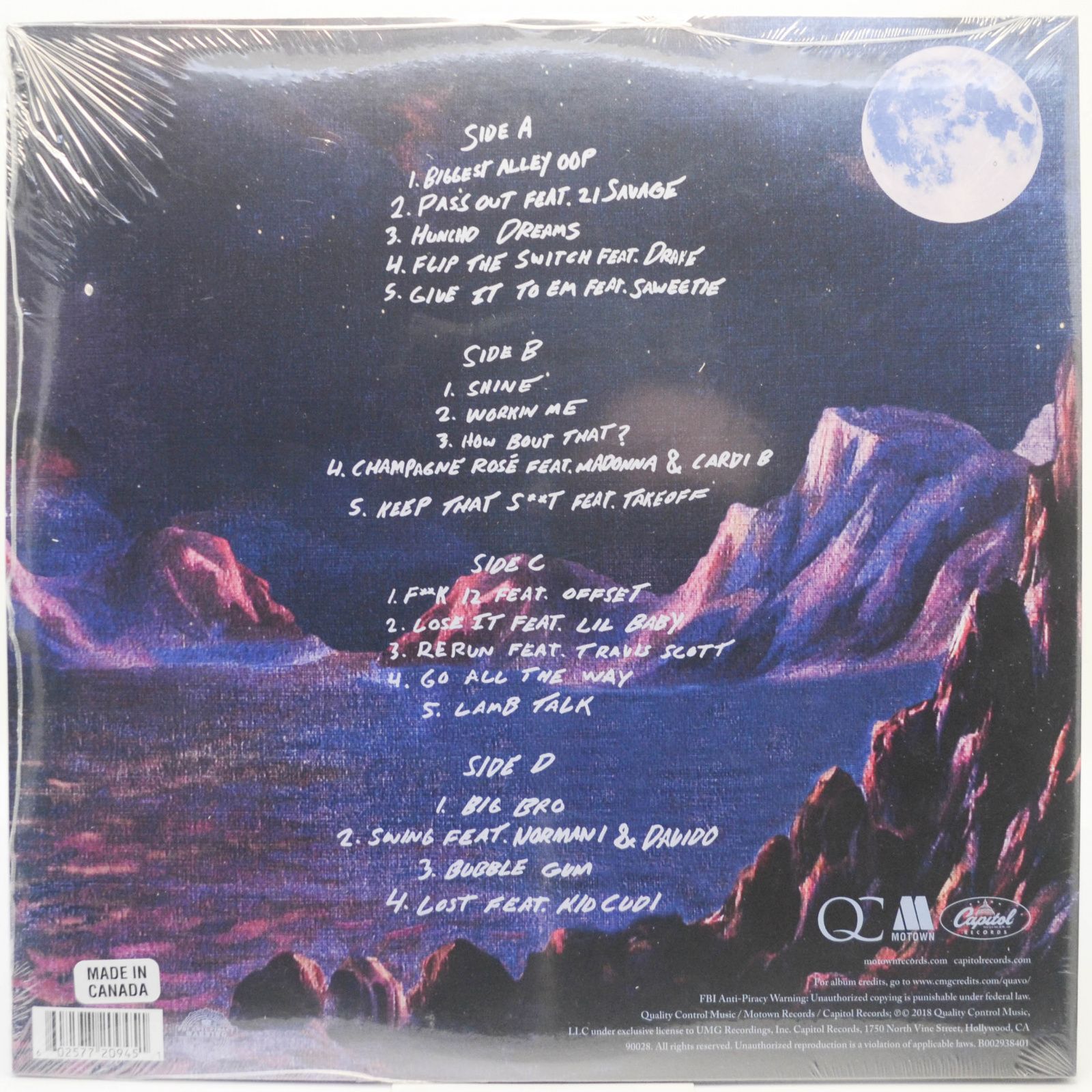 Quavo — Quavo Huncho (2LP), 2018