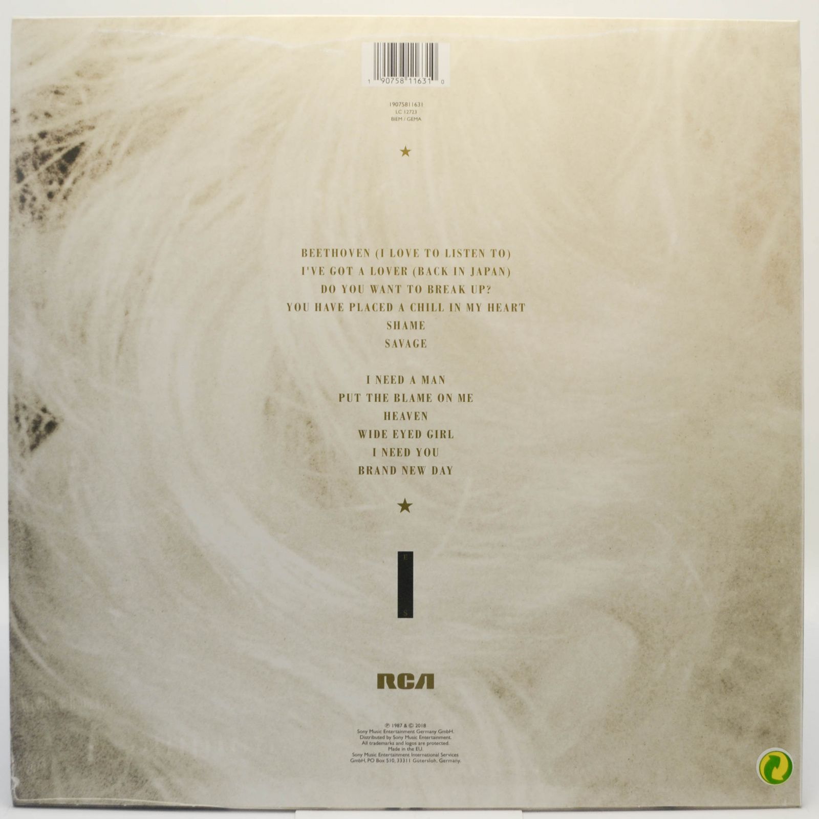 Eurythmics — Savage, 2018